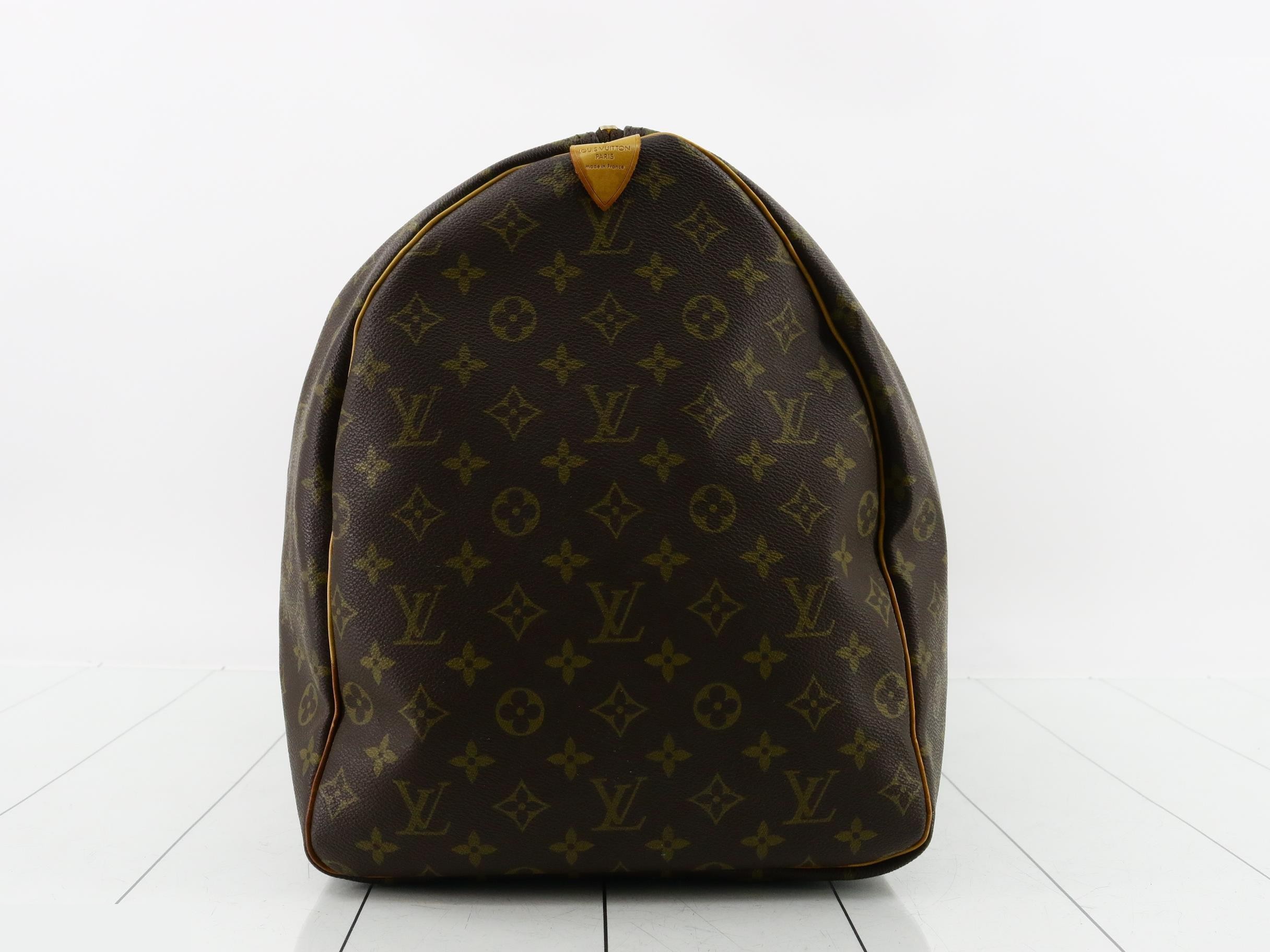 M41412 Keepall Bandoulière 60 Boston Bag, Monogram, Brown — view 4