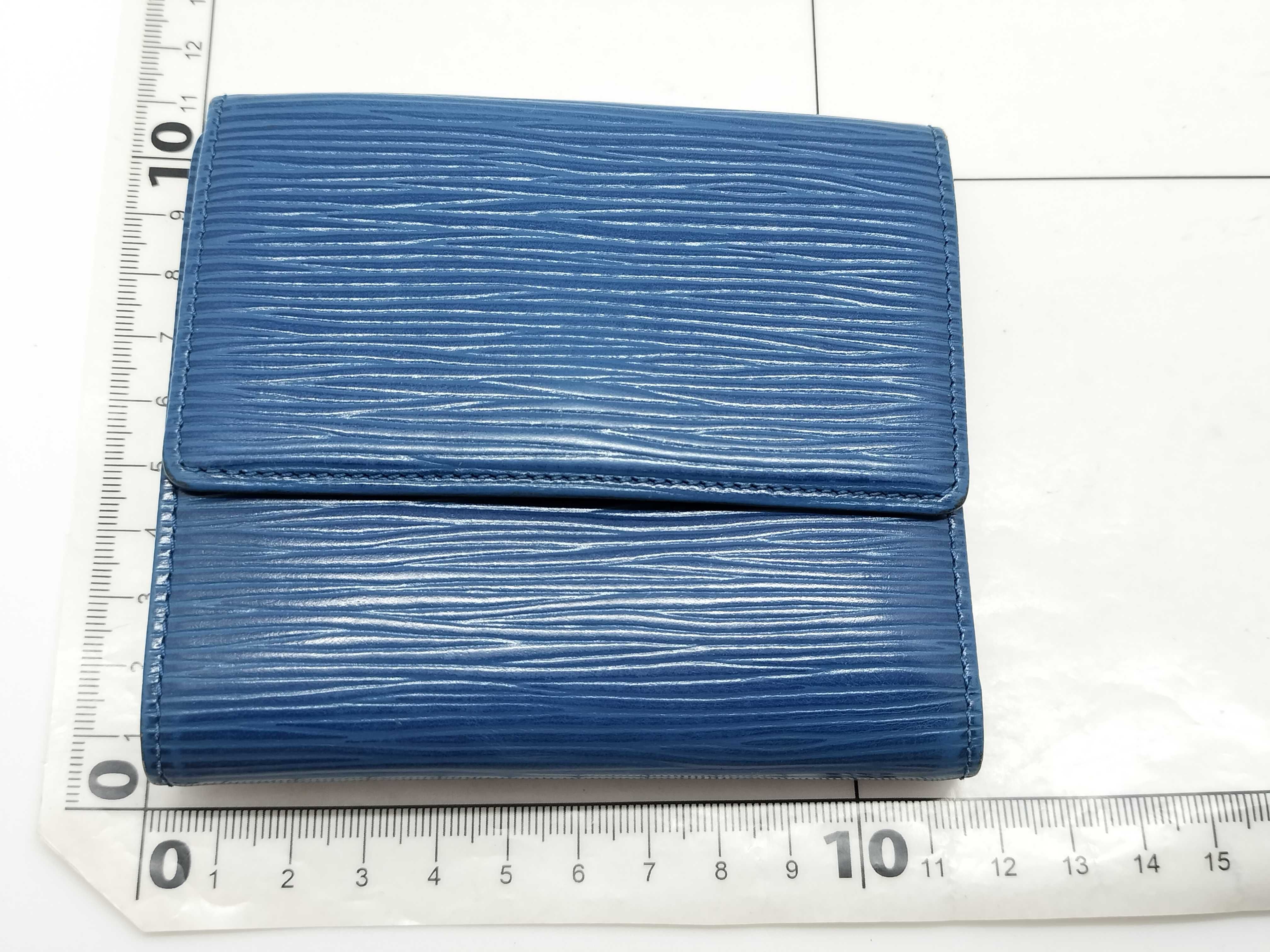 Epi Leather Wallet with Double Snap Closure — view 2