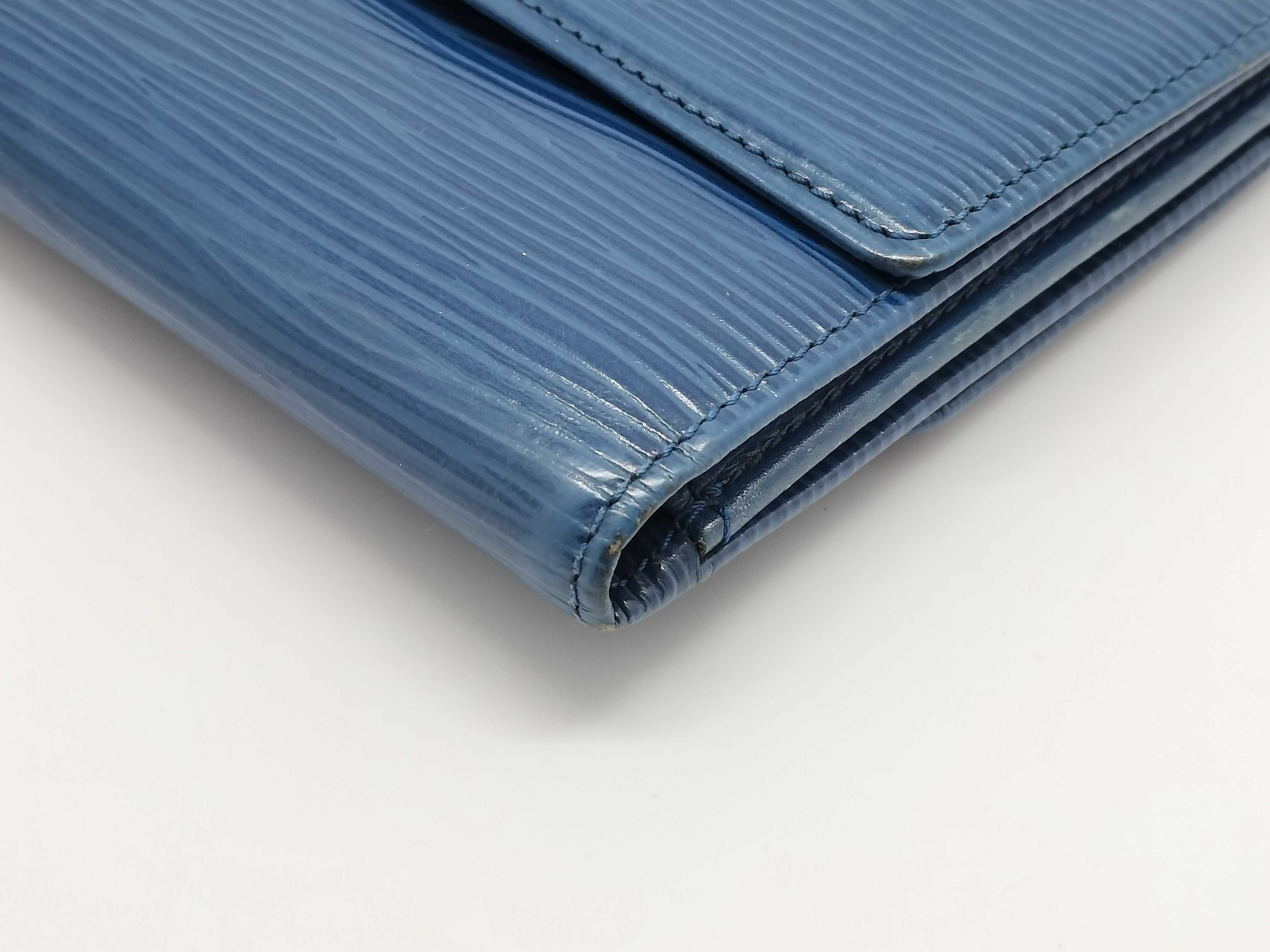 Epi Leather Wallet with Double Snap Closure — view 3