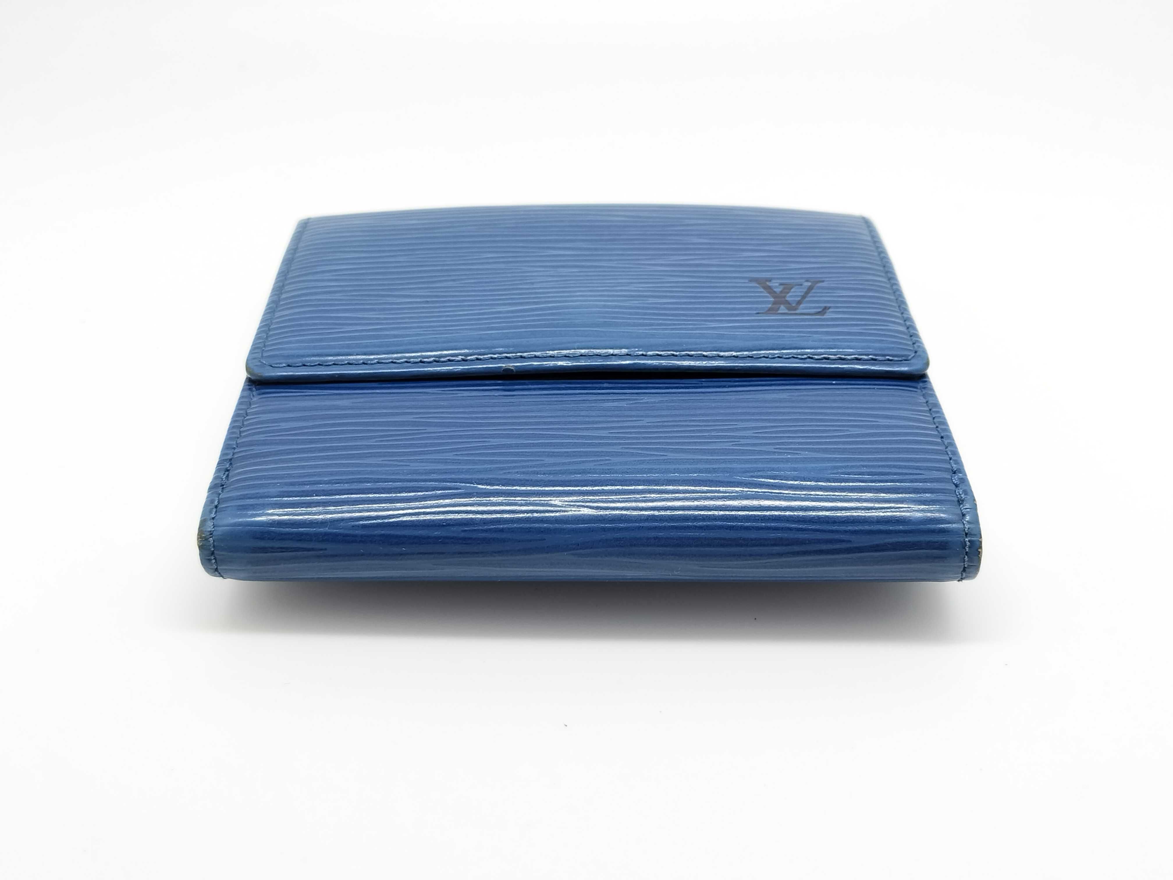 Epi Leather Wallet with Double Snap Closure — view 4