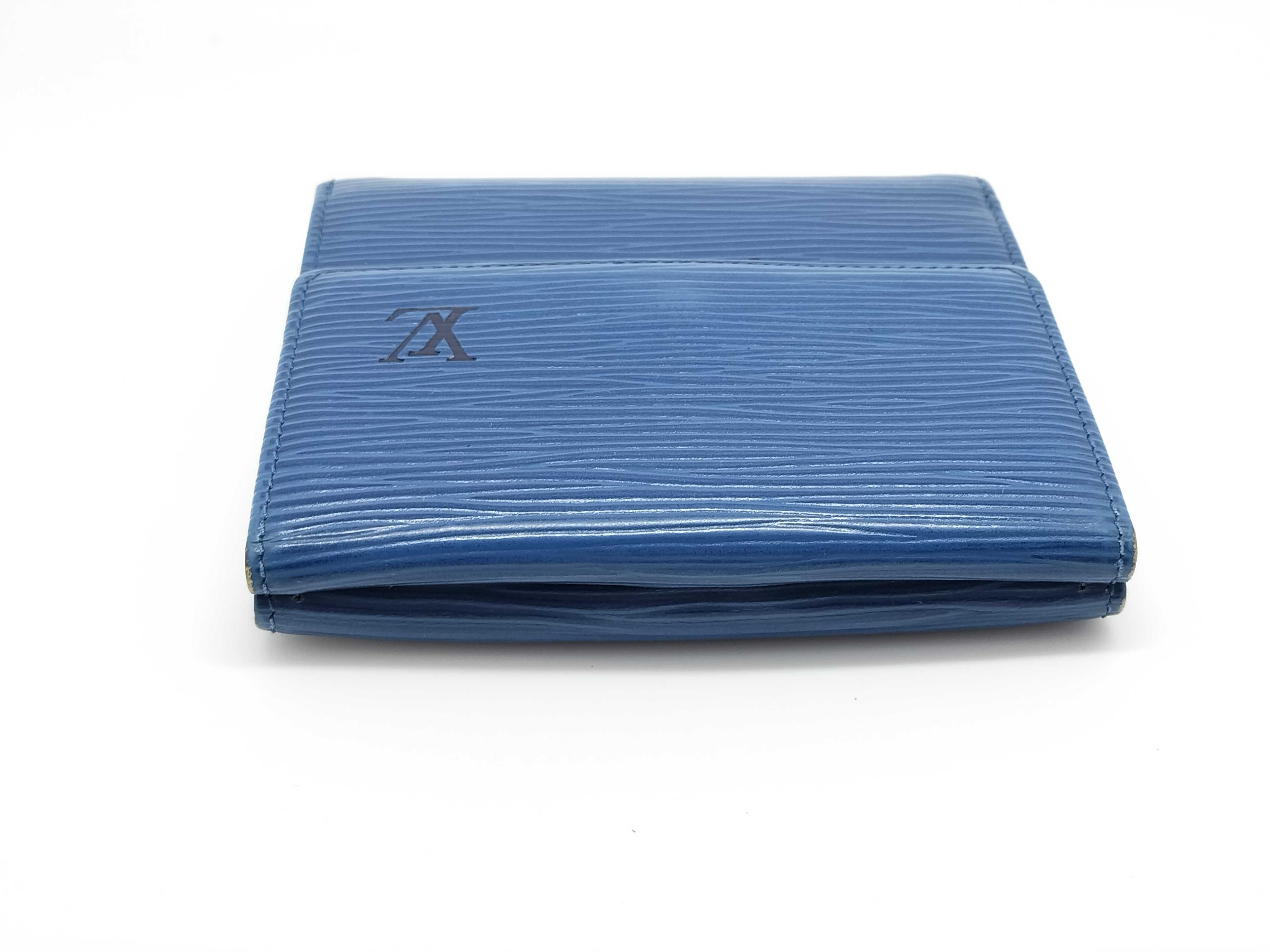 Epi Leather Wallet with Double Snap Closure — view 6
