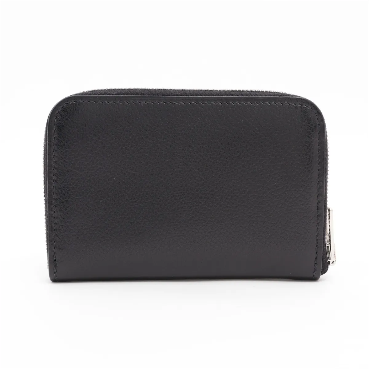 Zip Ango Evercolor Coin Case, Black, Silver Hardware, U: 2022 — view 2