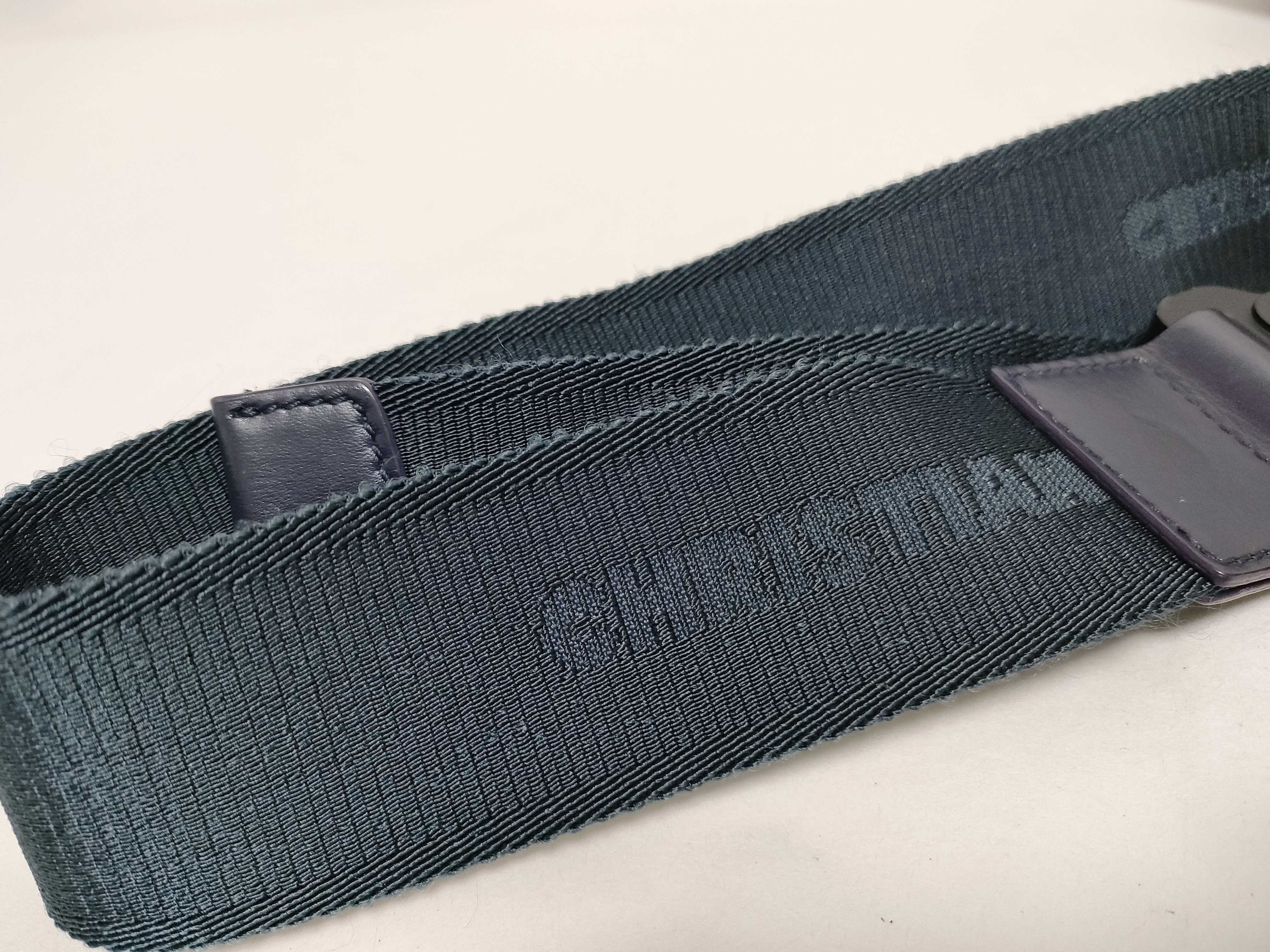 Peter Doig Saddle Denim Leather Shoulder Bag — view 4