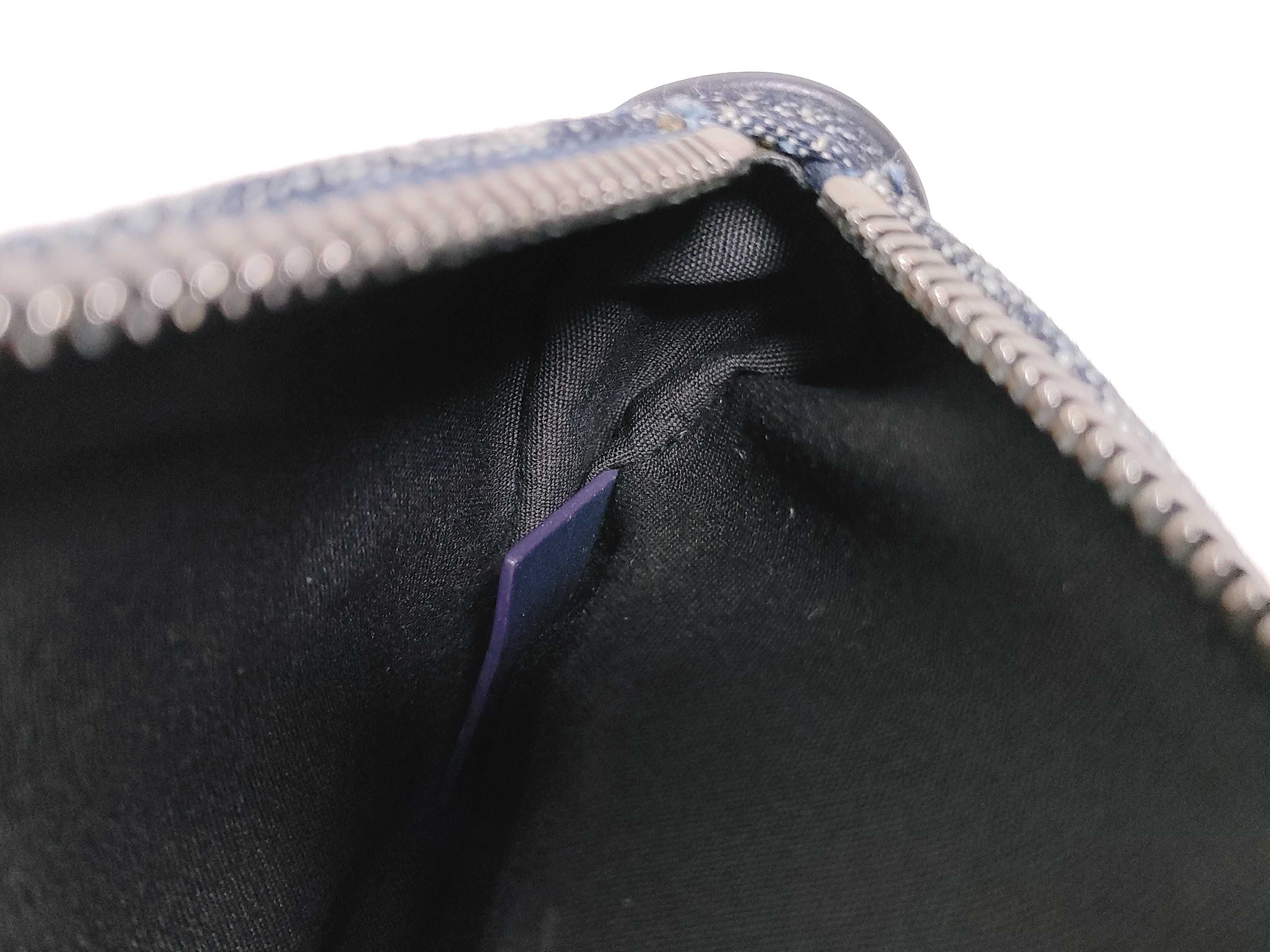 Peter Doig Saddle Denim Leather Shoulder Bag — view 10