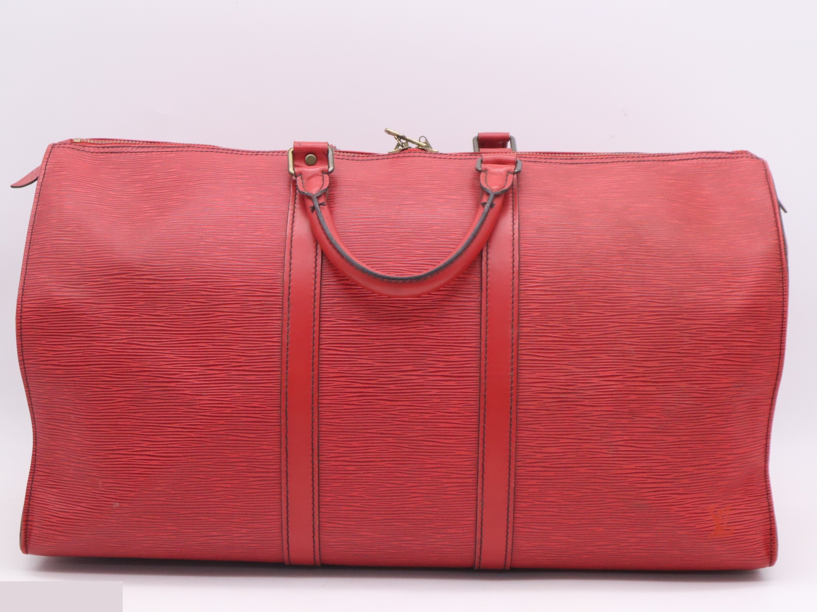 Keepall 50 Castilian Red — view 2