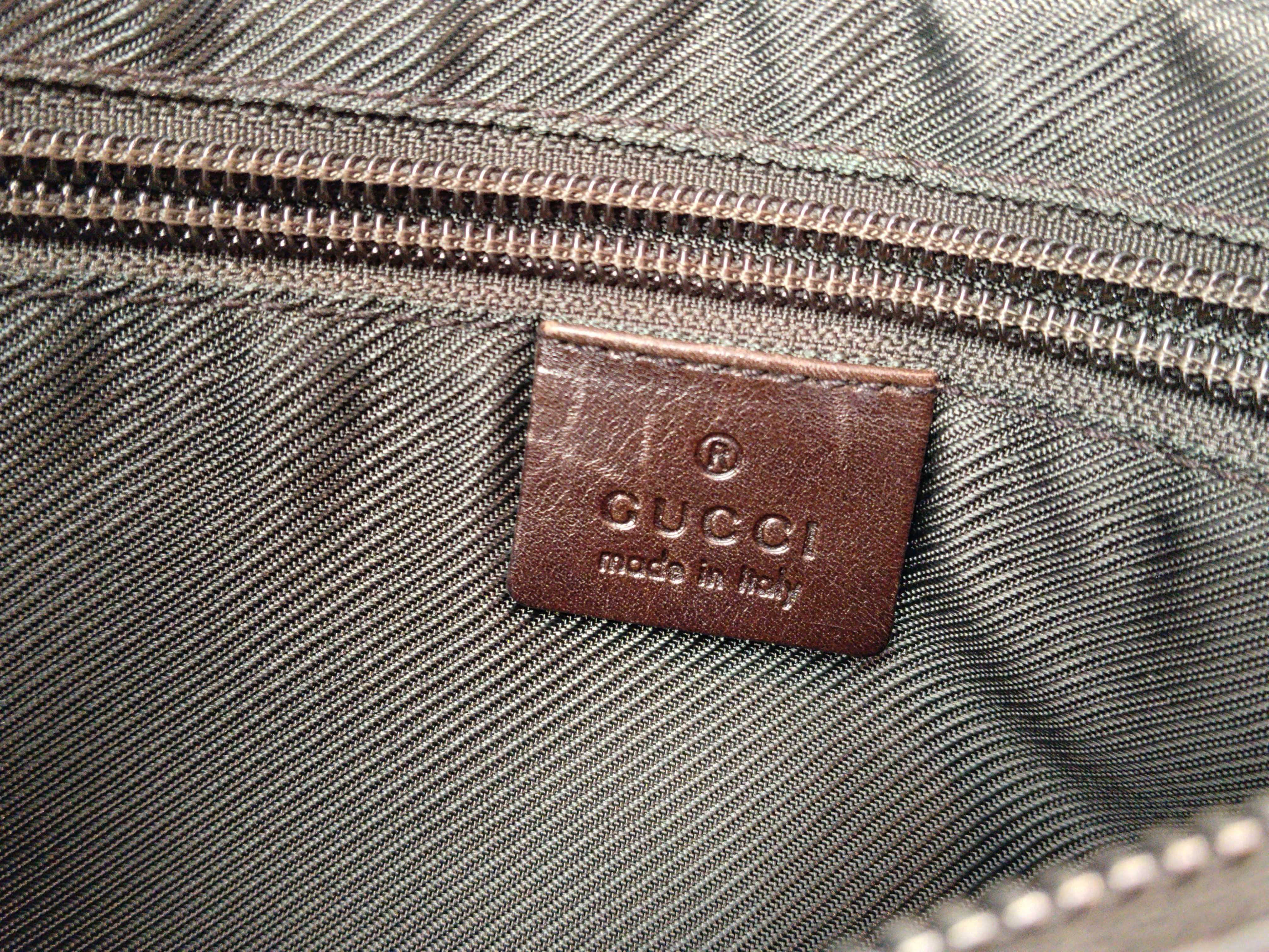 GG Canvas Shoulder Bag, Brown, 101682 — view 11