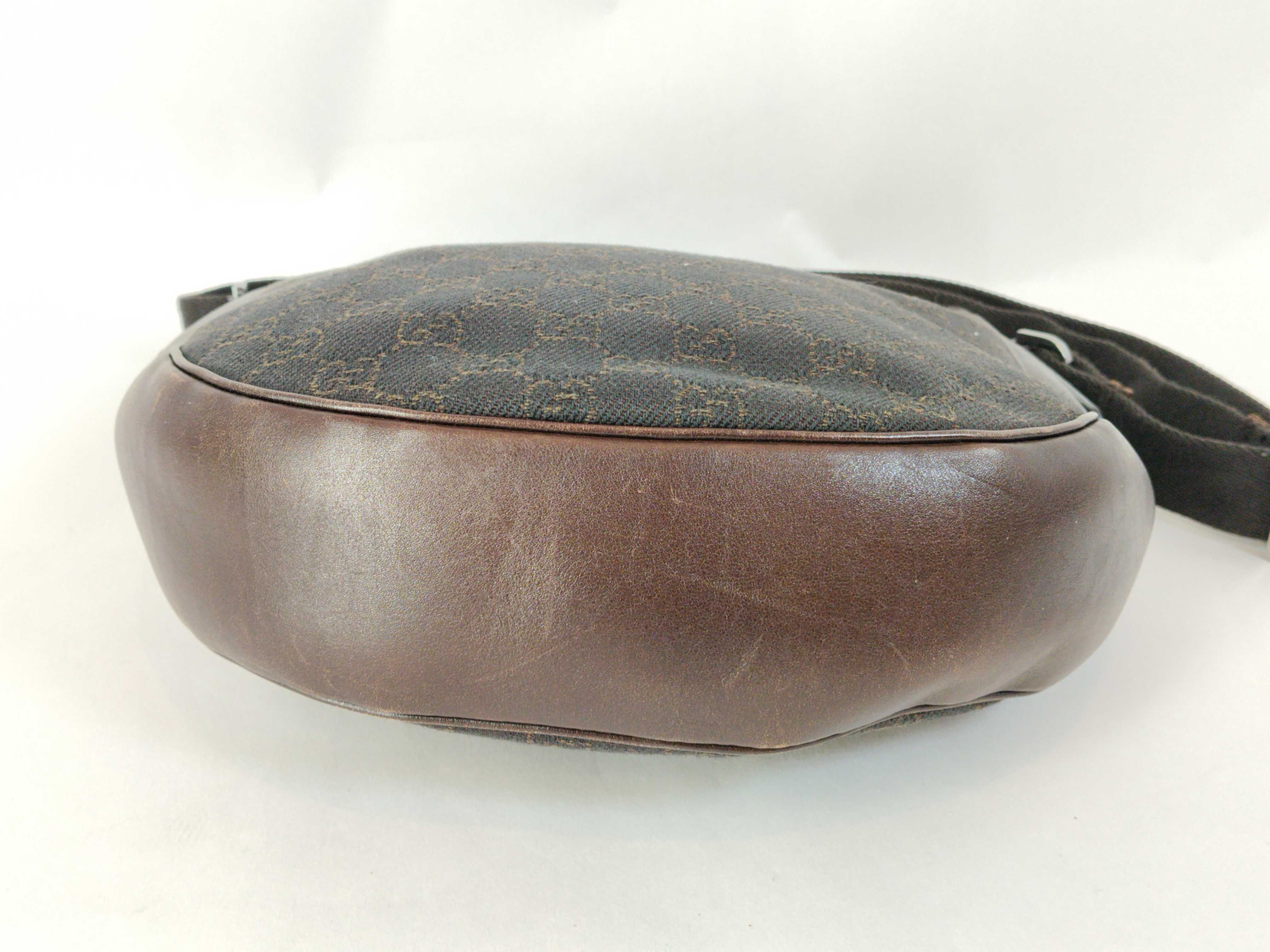 GG Canvas Shoulder Bag, Brown, 101682 — view 7