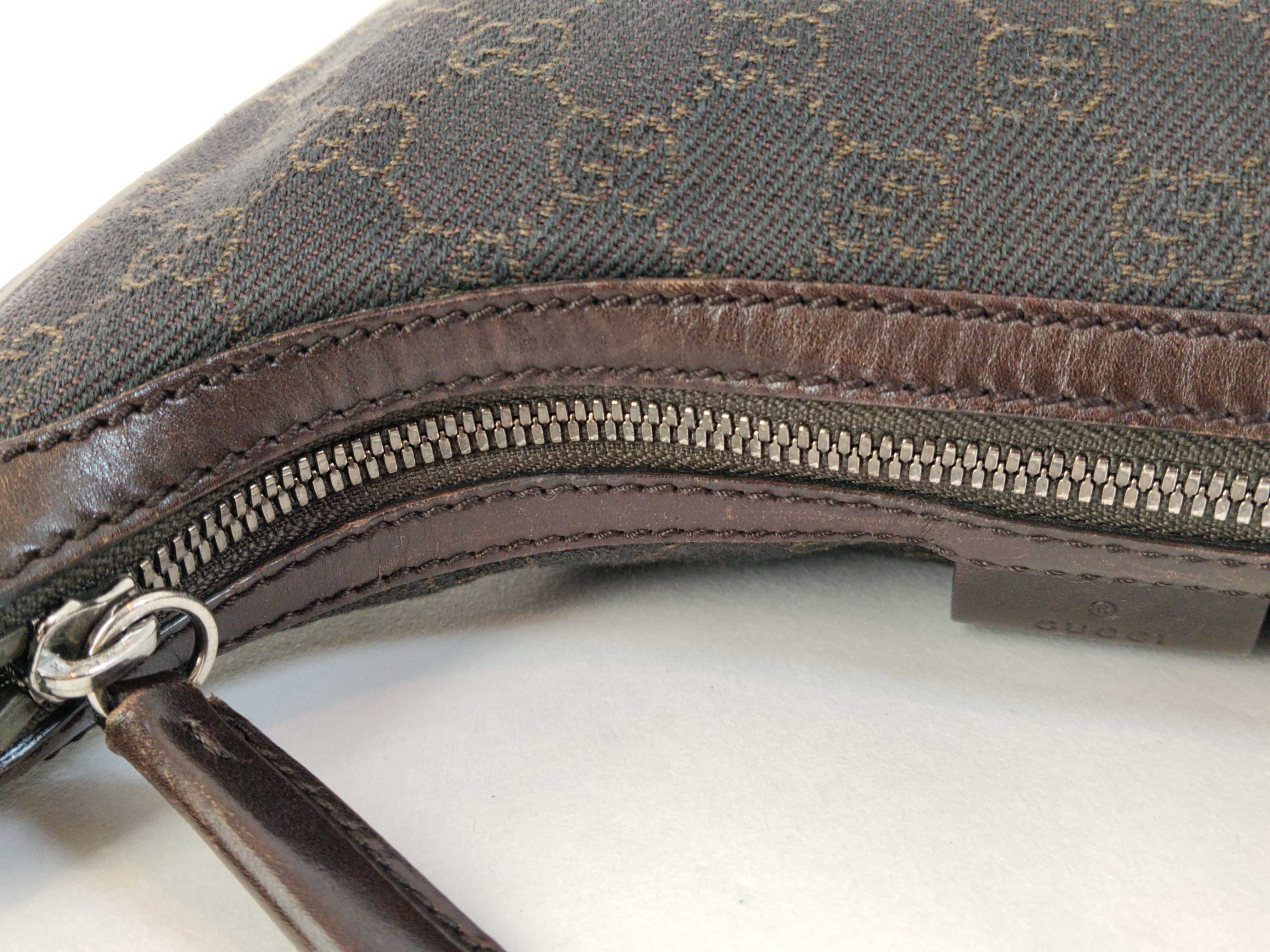 GG Canvas Shoulder Bag, Brown, 101682 — view 8