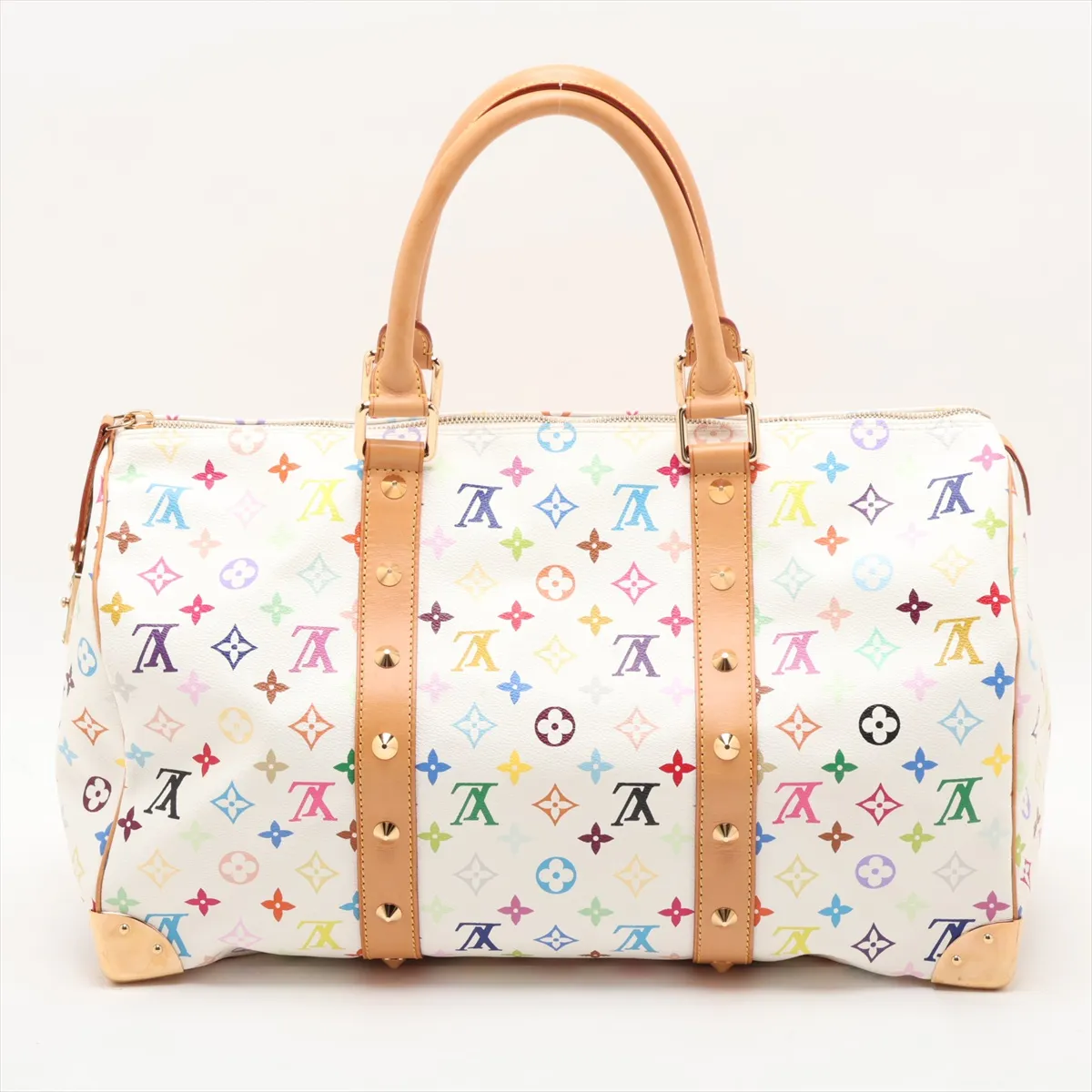Multicolor Keepall 45 M92641 FL0043 White — view 2