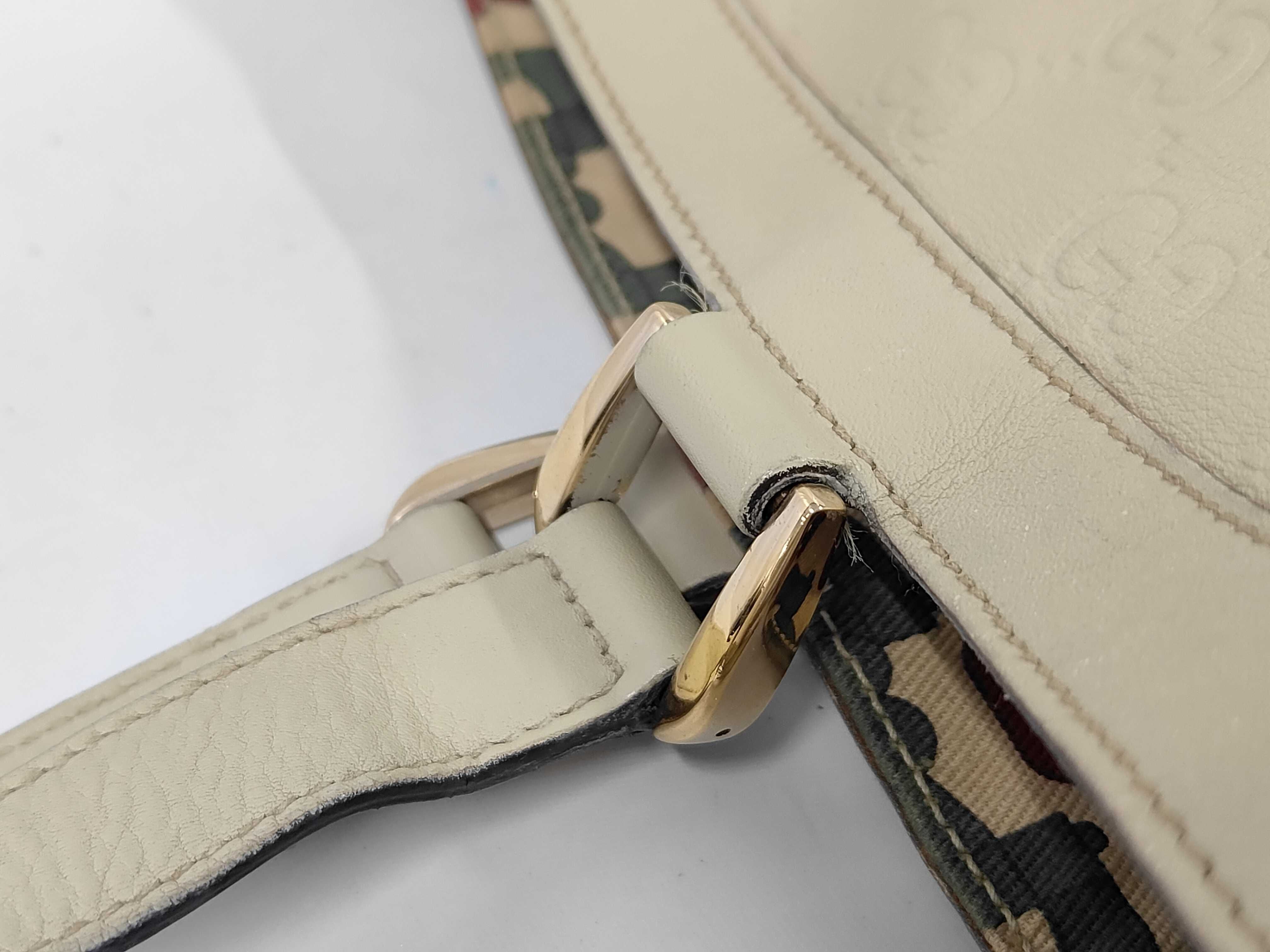Abbey GG Canvas Handbag Tote Bag — view 6