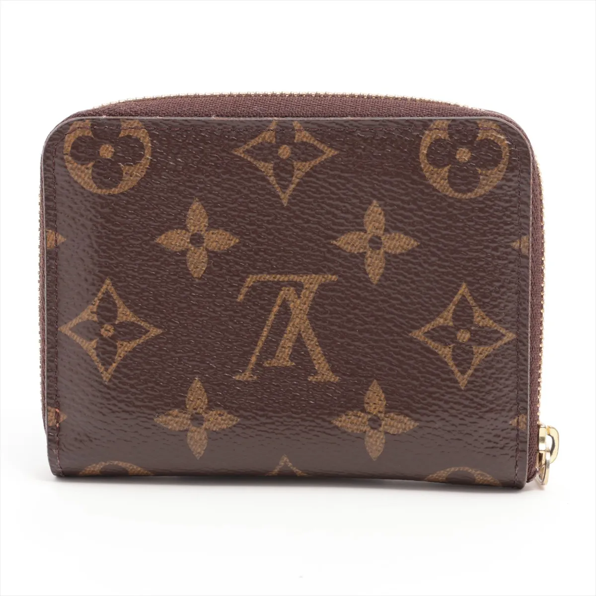 Monogram Zippy Coin Purse M60067 SN5108 Brown Coin Case — view 2