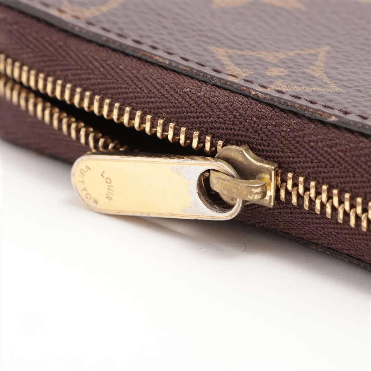 Monogram Zippy Coin Purse M60067 SN5108 Brown Coin Case — view 7