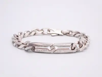 SV925 Knot Bracelet, 27.2g, Wrist Circumference Approx. 17.5cm