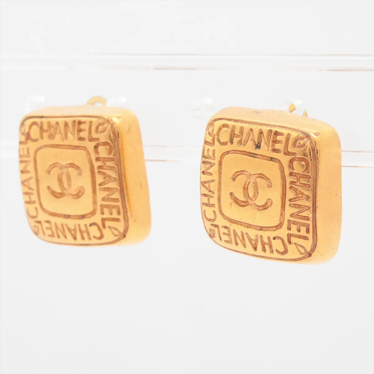 Coco Mark 99A Earrings (Pair) GP Gold. — view 3