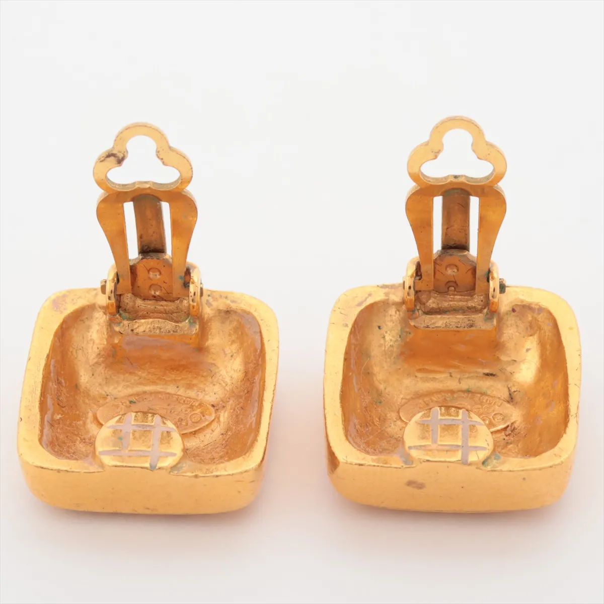 Coco Mark 99A Earrings (Pair) GP Gold. — view 4