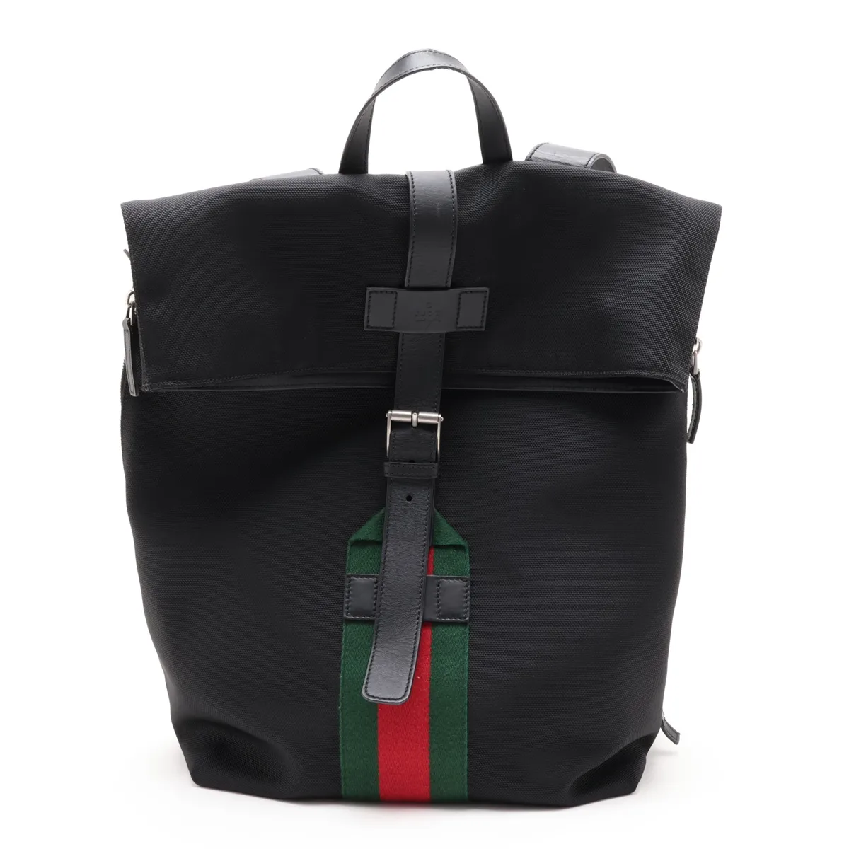 Sherry Line 619749 Nylon Backpack/Rucksack Black Outlet