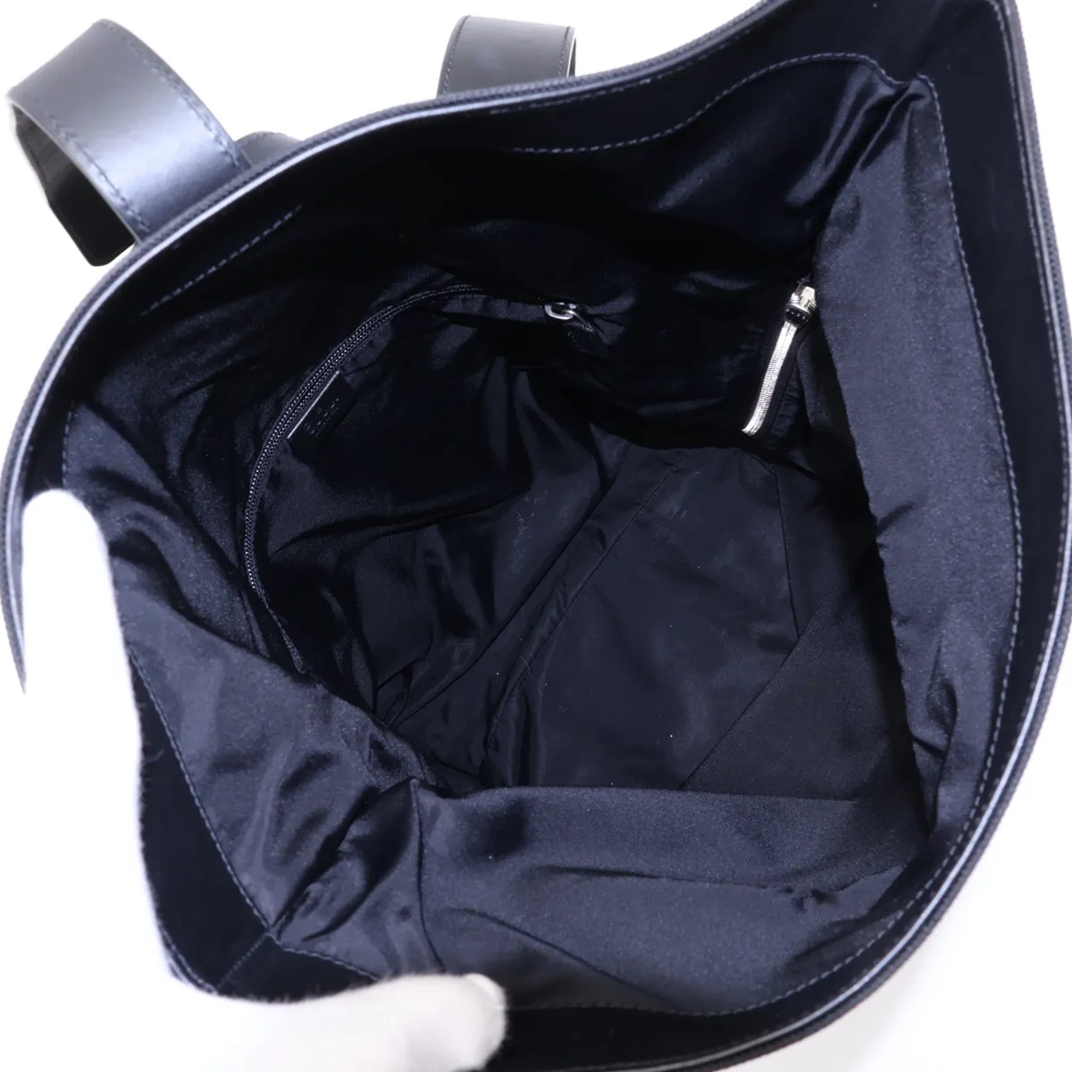 Sherry Line 619749 Nylon Backpack/Rucksack Black Outlet — view 7
