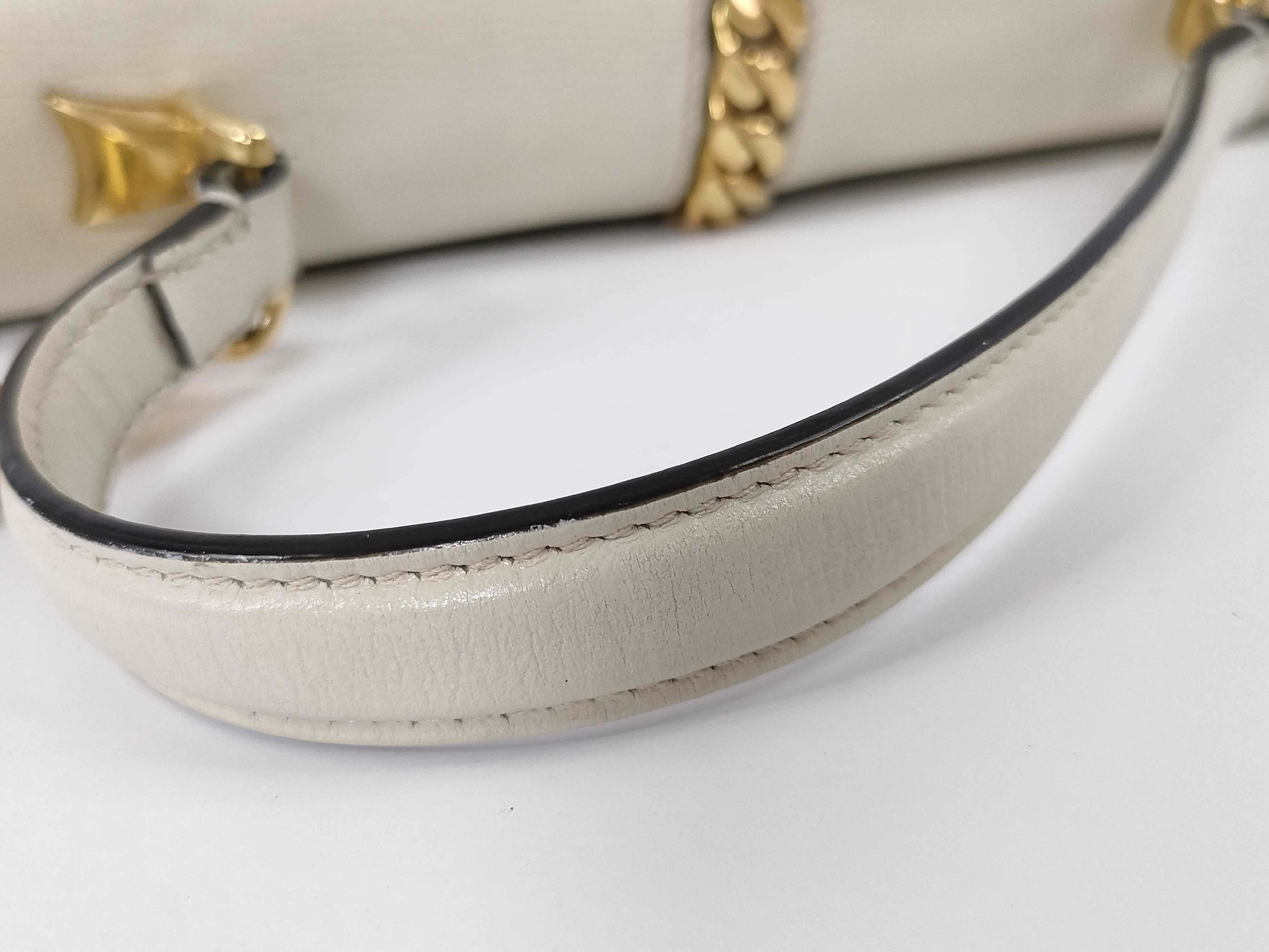 Sylvie Bag White Gold Chain 602781 Handbag — view 4