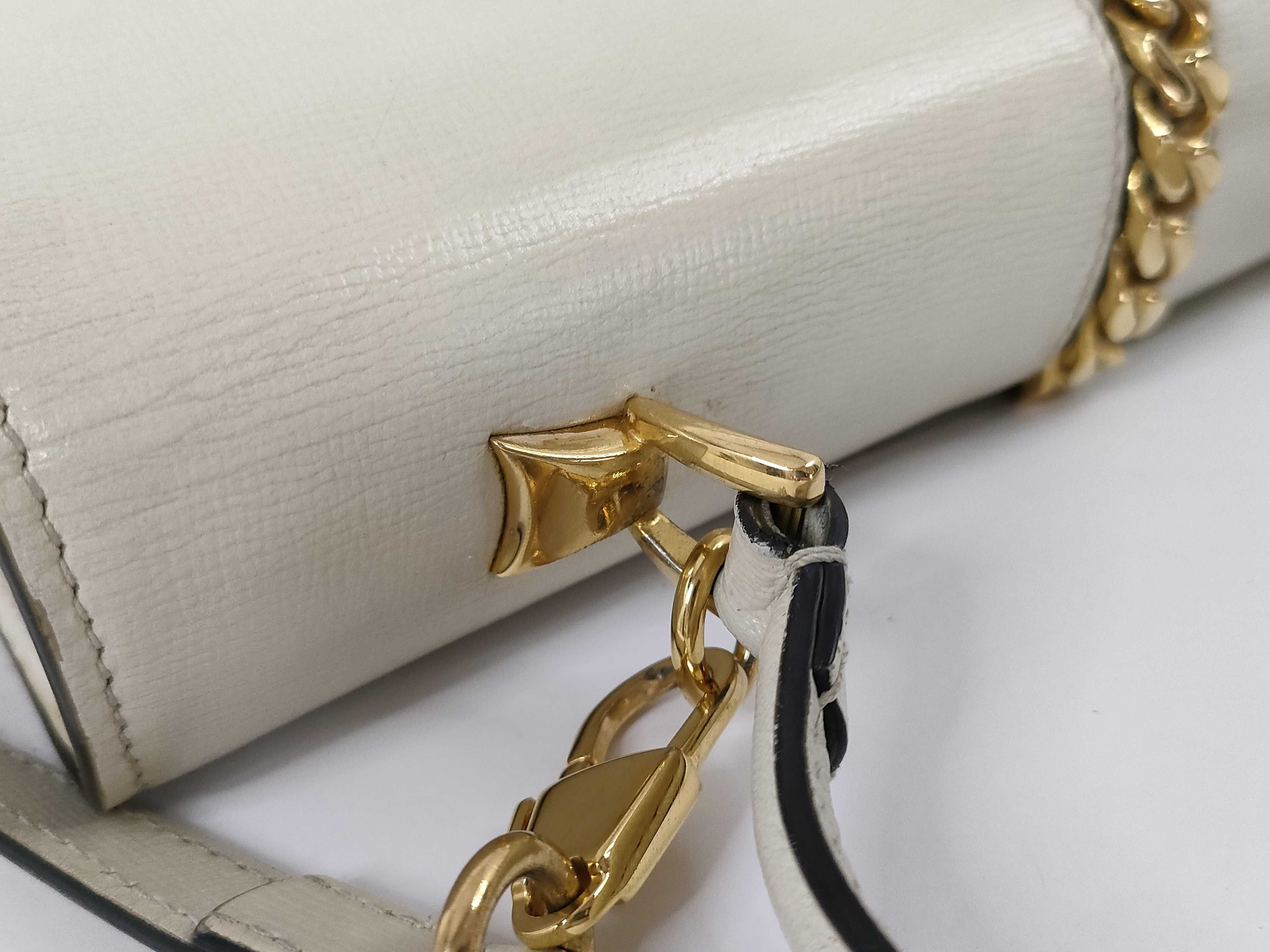 Sylvie Bag White Gold Chain 602781 Handbag — view 5