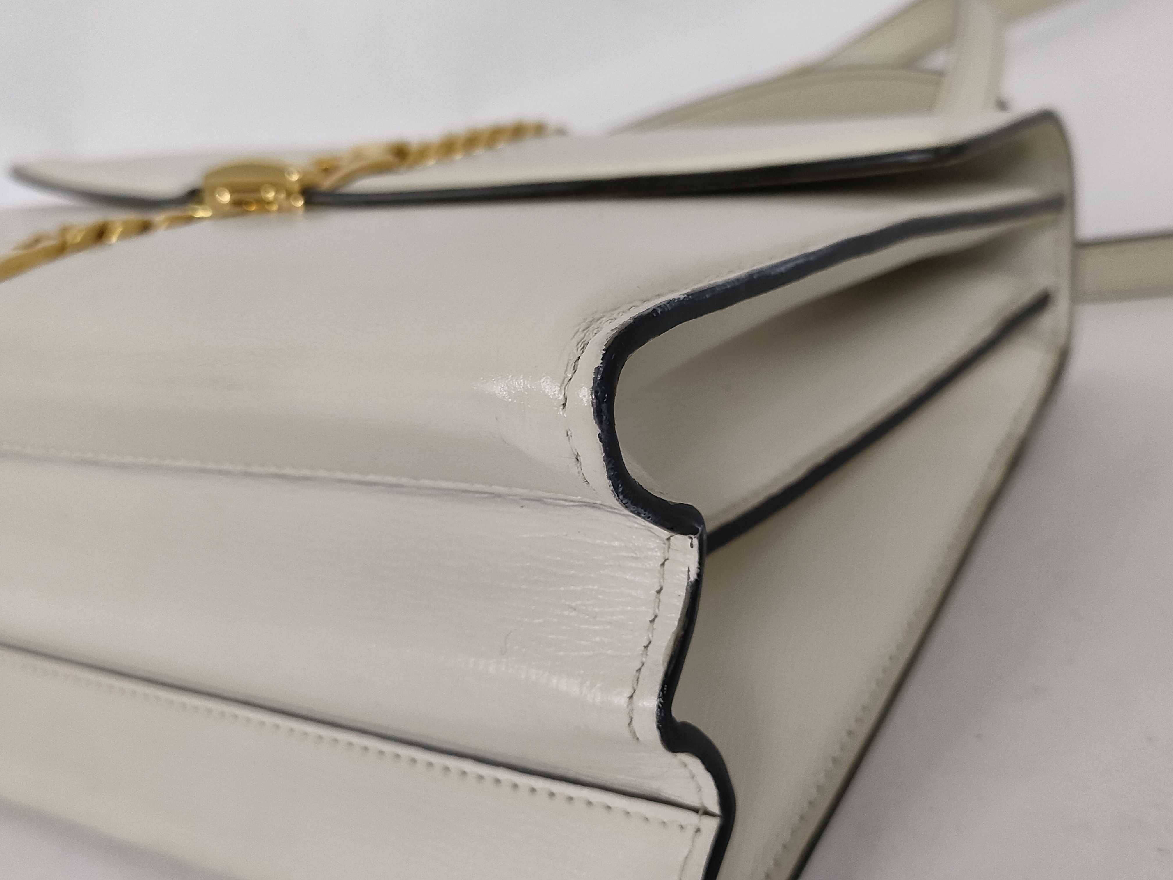 Sylvie Bag White Gold Chain 602781 Handbag — view 7