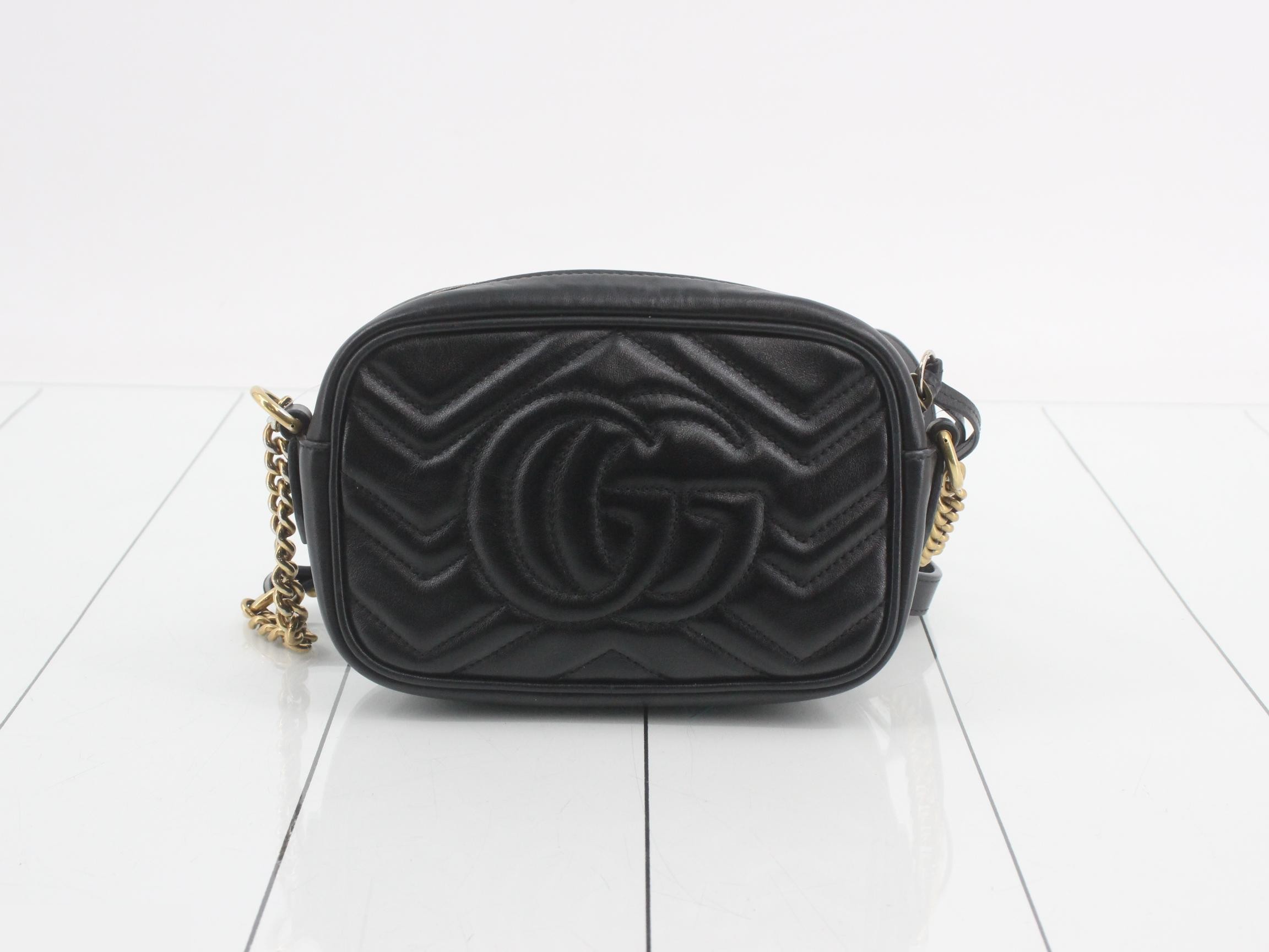 GG Marmont Quilted Shoulder Bag — view 2
