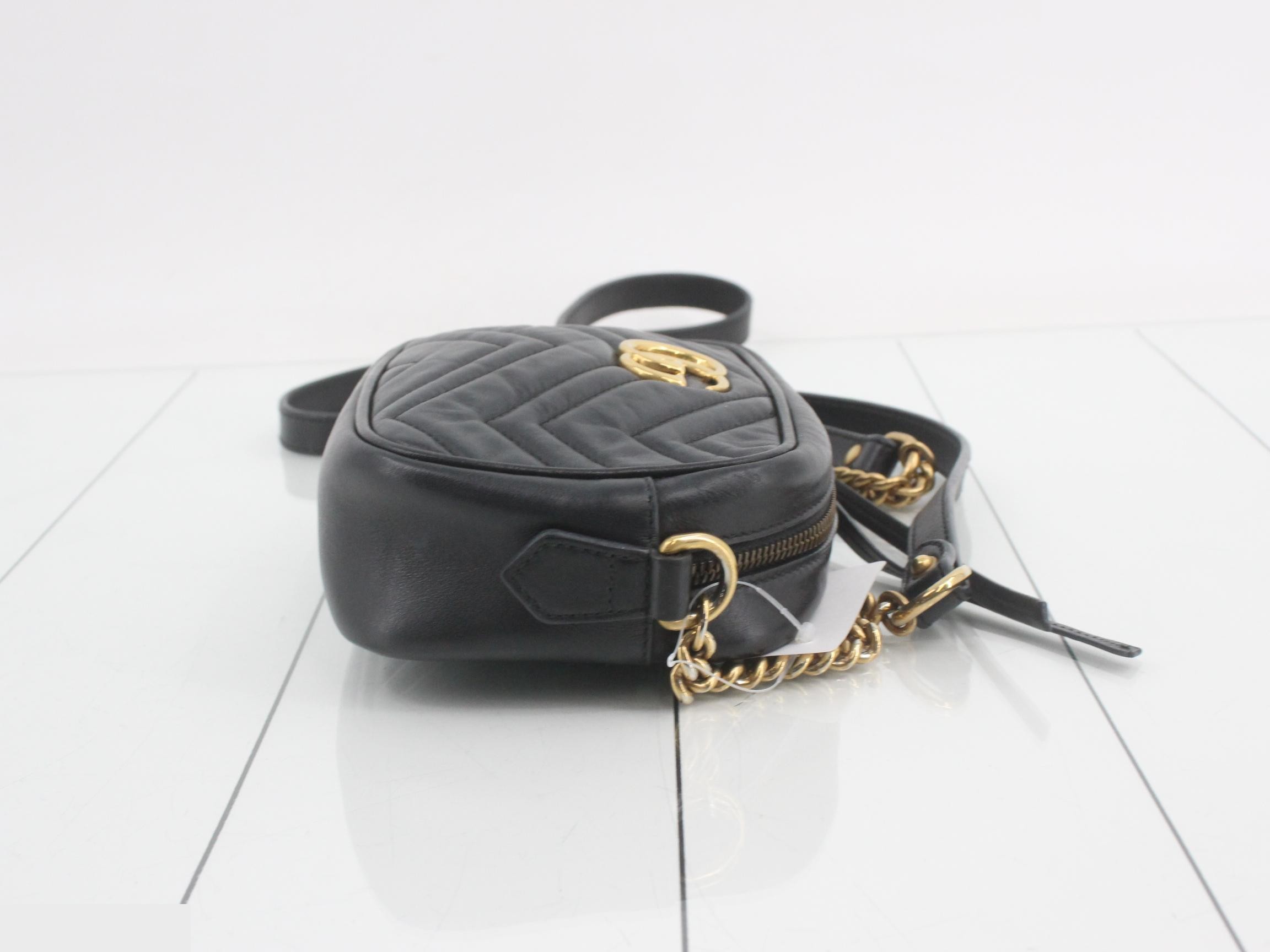 GG Marmont Quilted Shoulder Bag — view 3