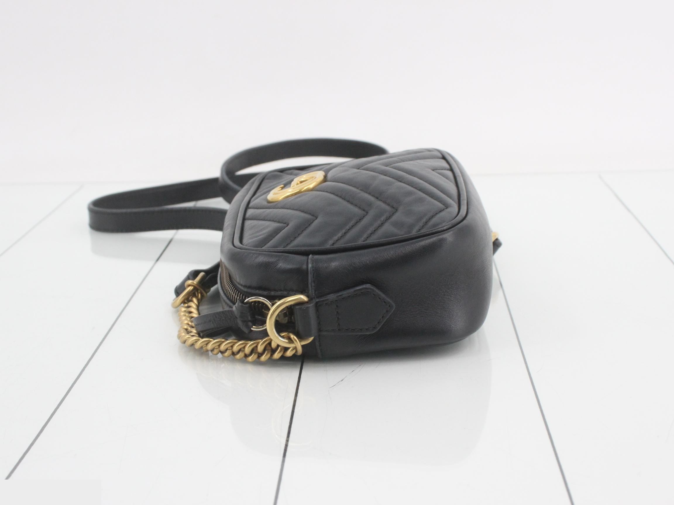 GG Marmont Quilted Shoulder Bag — view 4