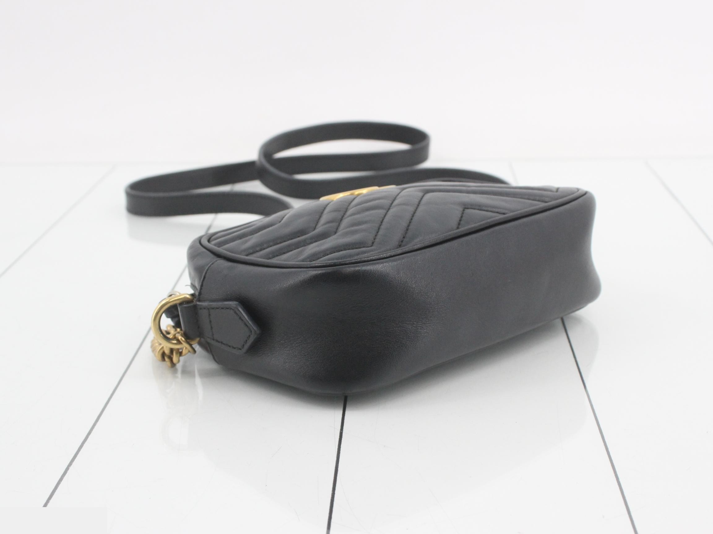 GG Marmont Quilted Shoulder Bag — view 5