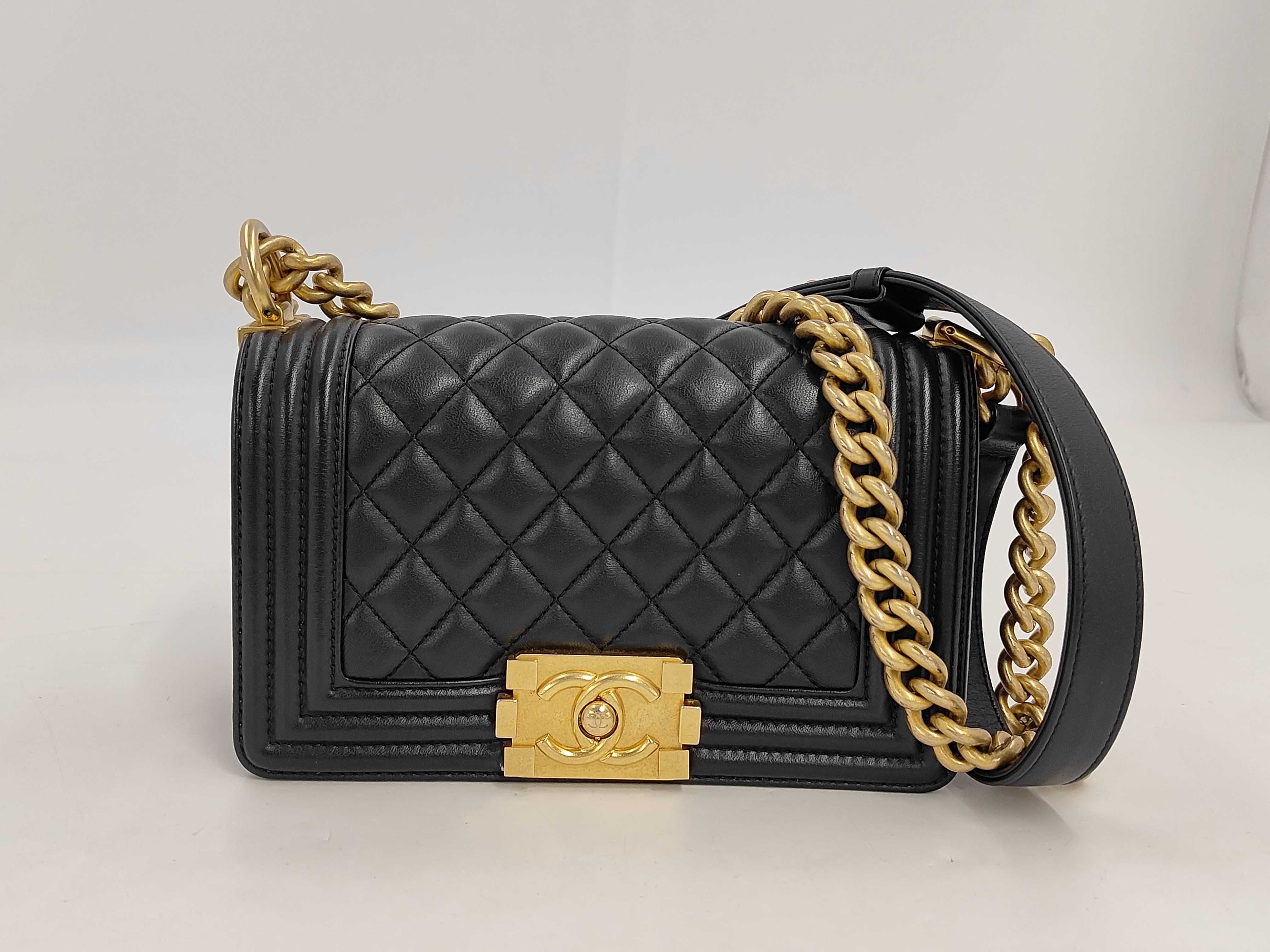 Boy Chanel Matelassé Lambskin Shoulder Bag