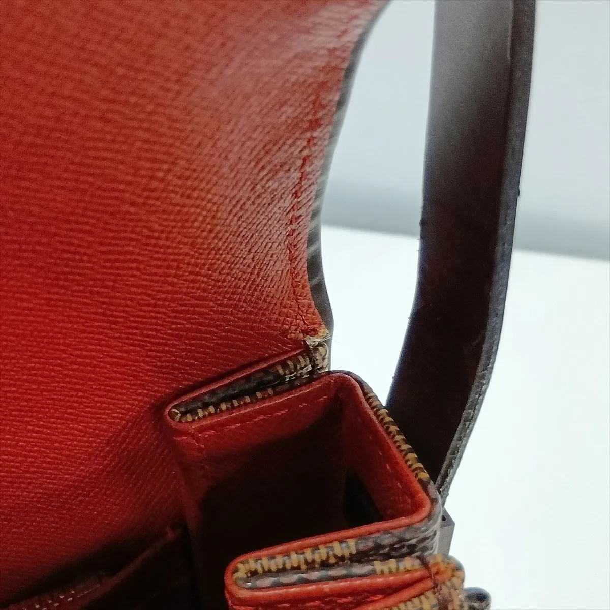Damier Tribeca Mini N51162 TH1012 Brown — view 12