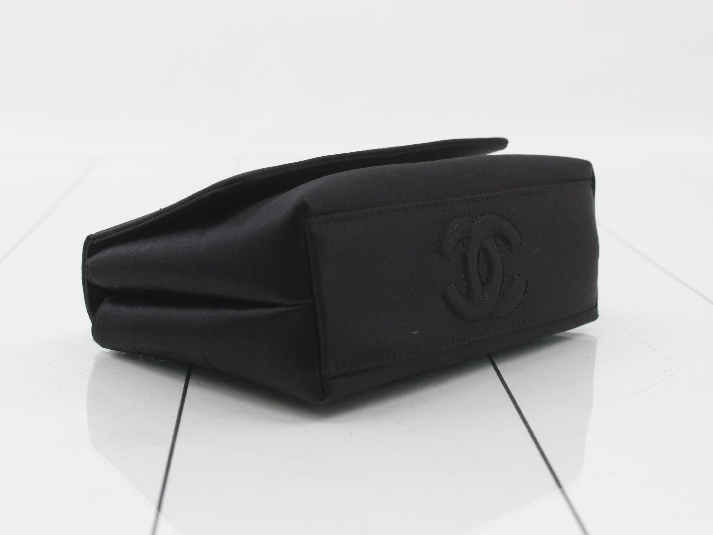 Satin Camellia Shoulder Bag — view 5