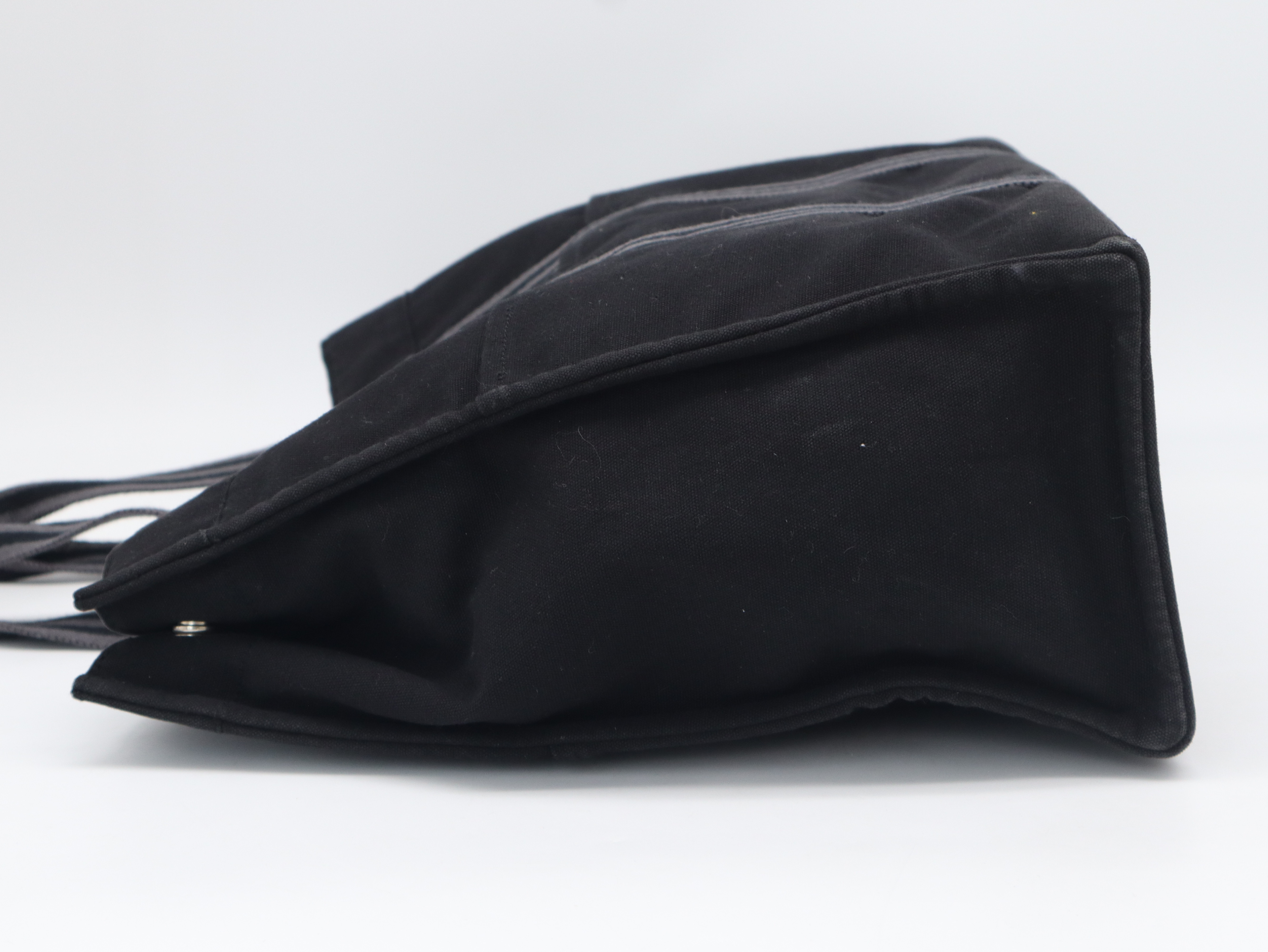 Fourre-Tout GM Canvas Black Tote Bag — view 3