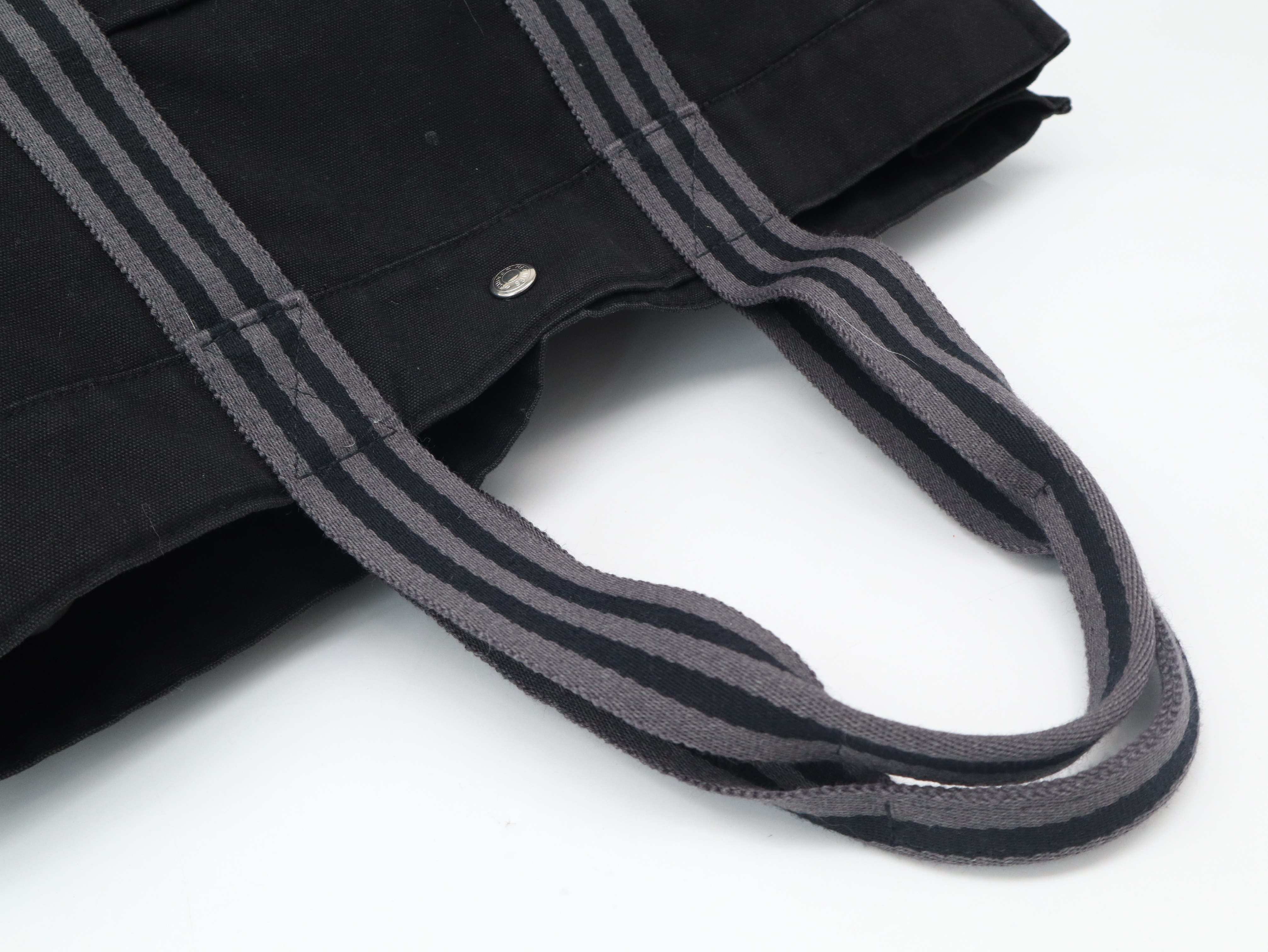 Fourre-Tout GM Canvas Black Tote Bag — view 6