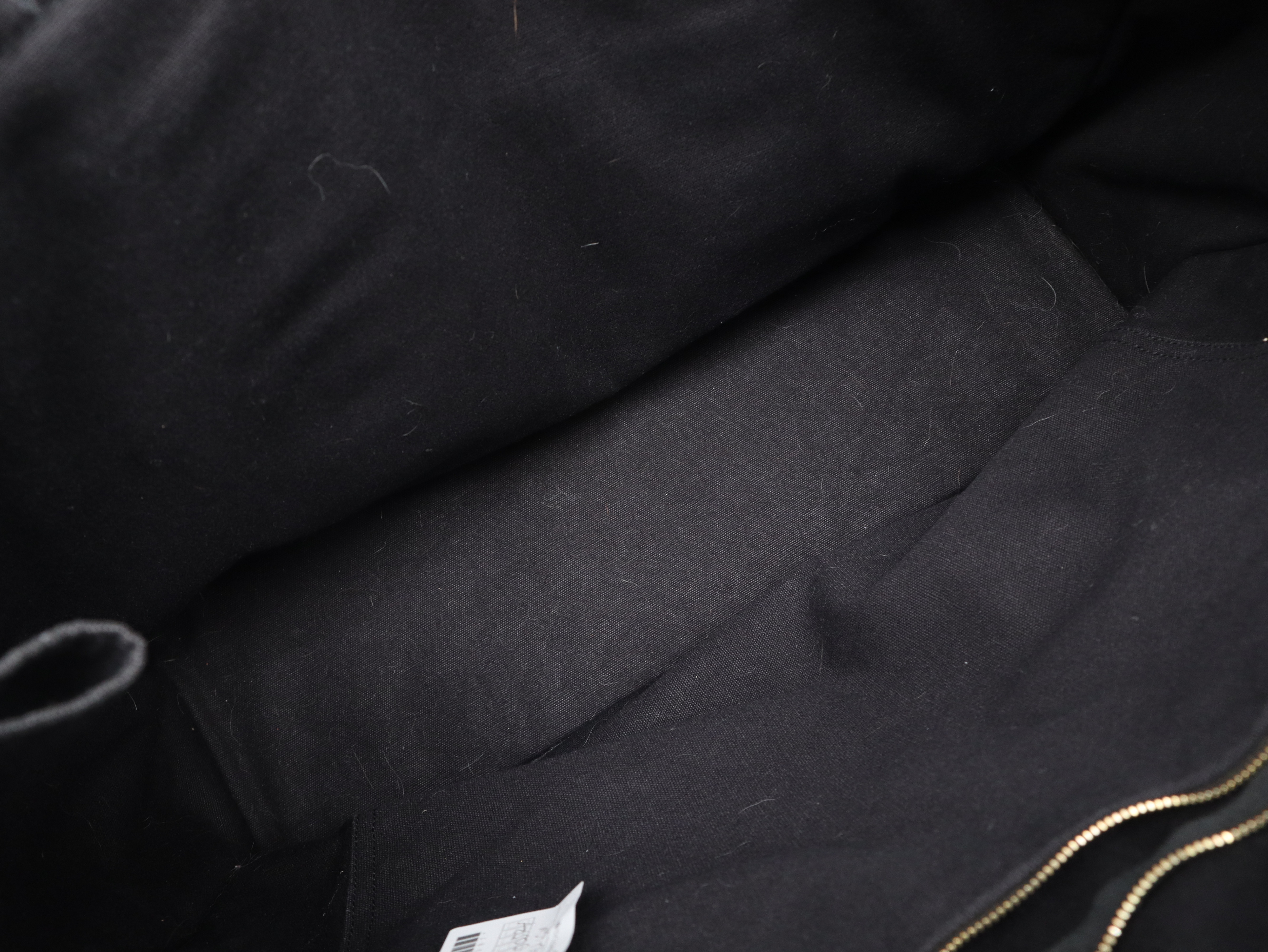 Fourre-Tout GM Canvas Black Tote Bag — view 10