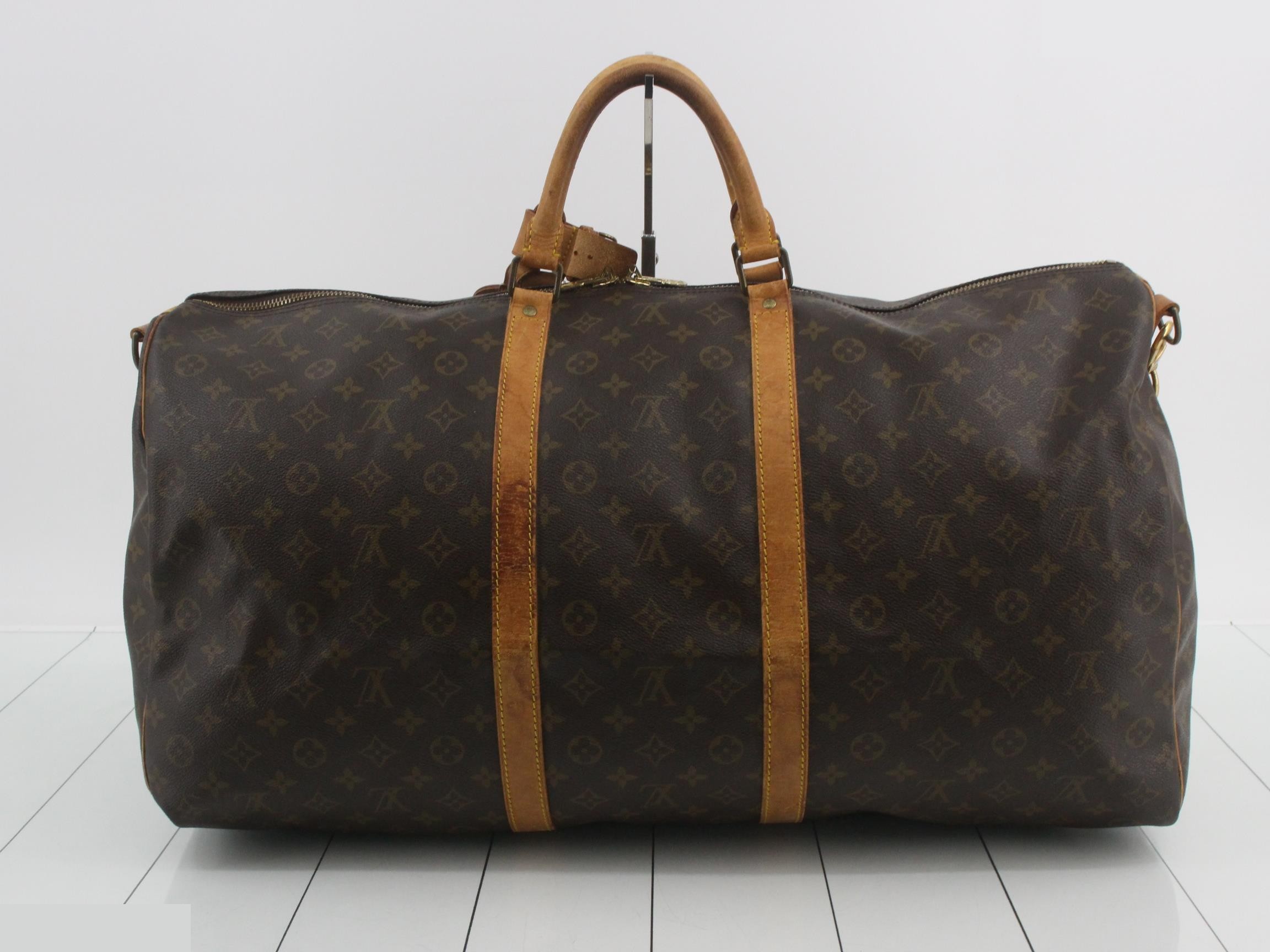 Monogram Keepall Bandoulière 60 with shoulder strap — view 2