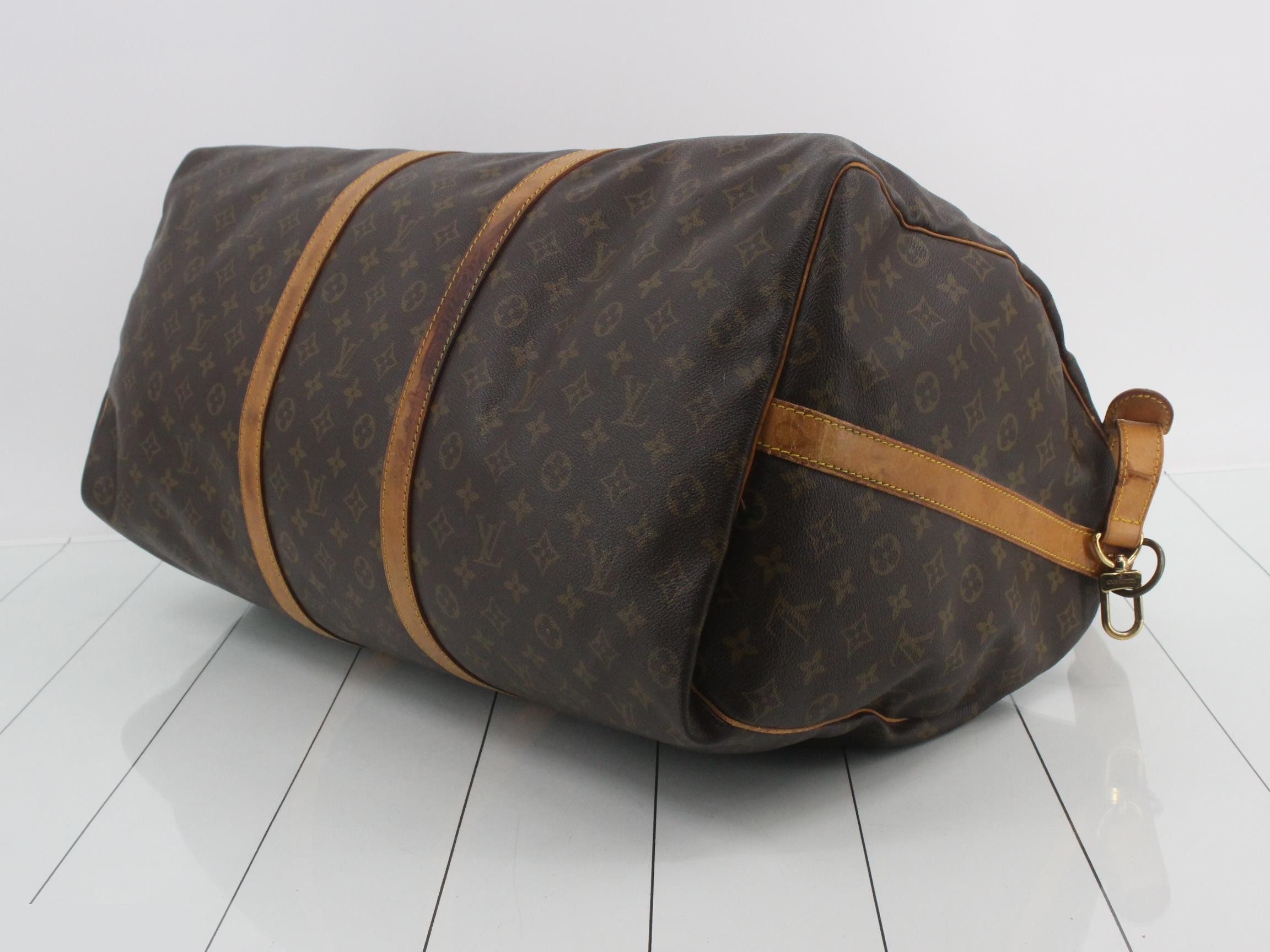 Monogram Keepall Bandoulière 60 with shoulder strap — view 6