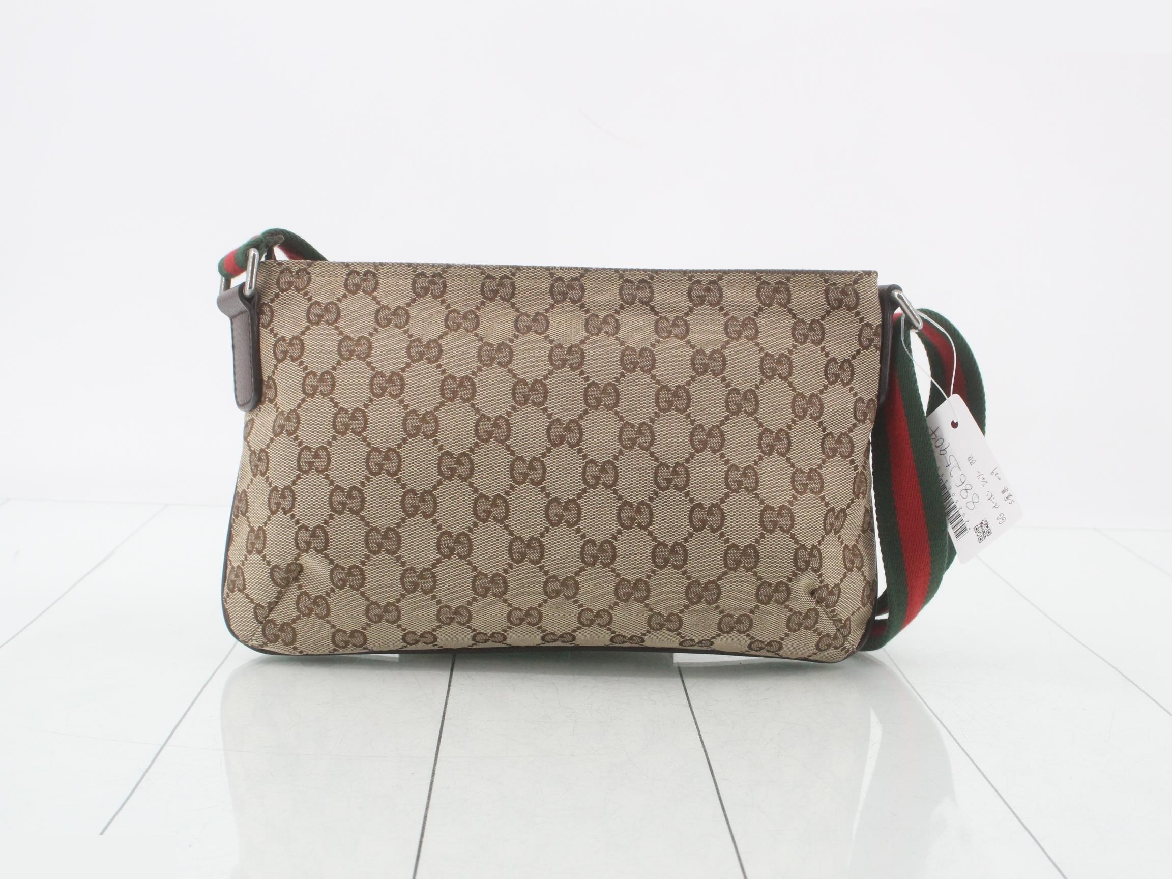 GG Canvas Hobo, Sherry Brown, Silver Hardware, 29 x 19 x 3 cm — view 2