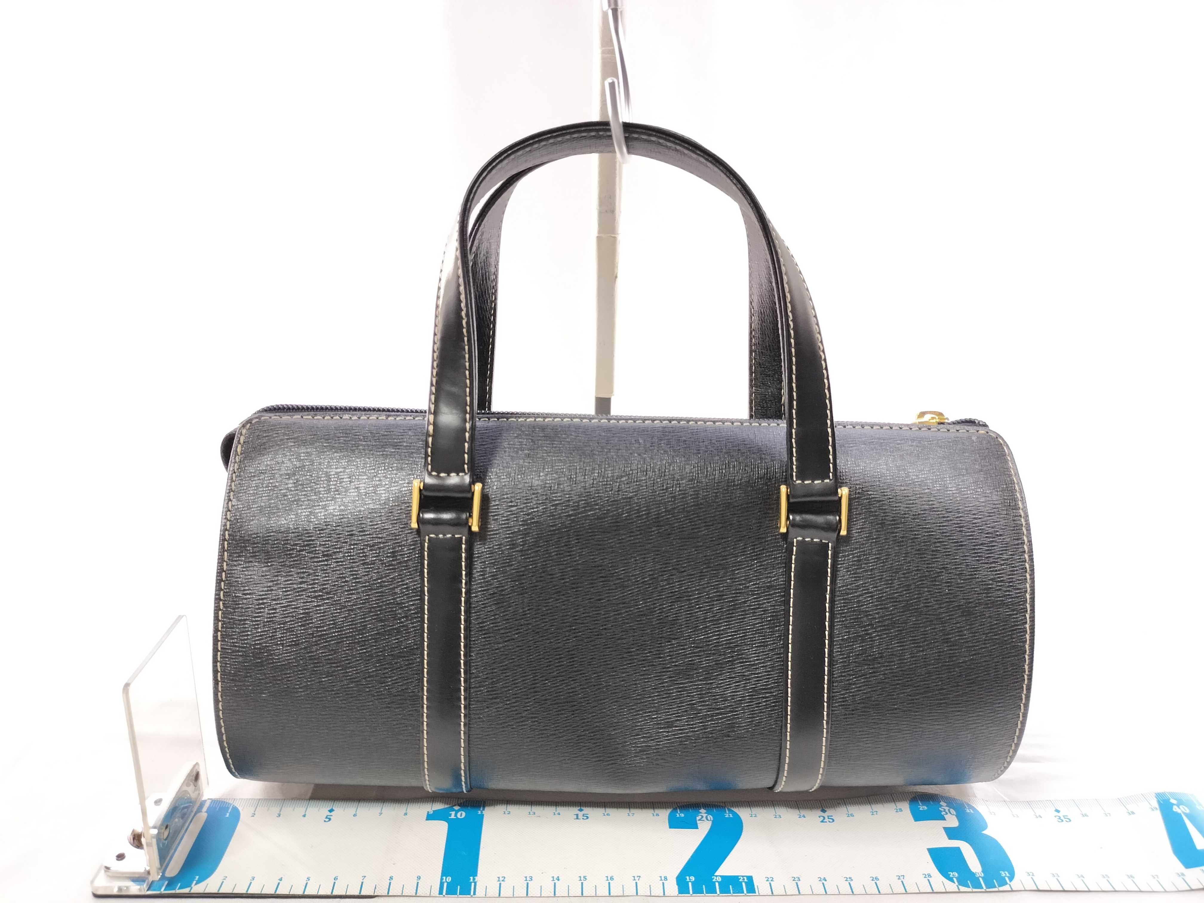 Mini Boston Leather Tote Bag — view 2