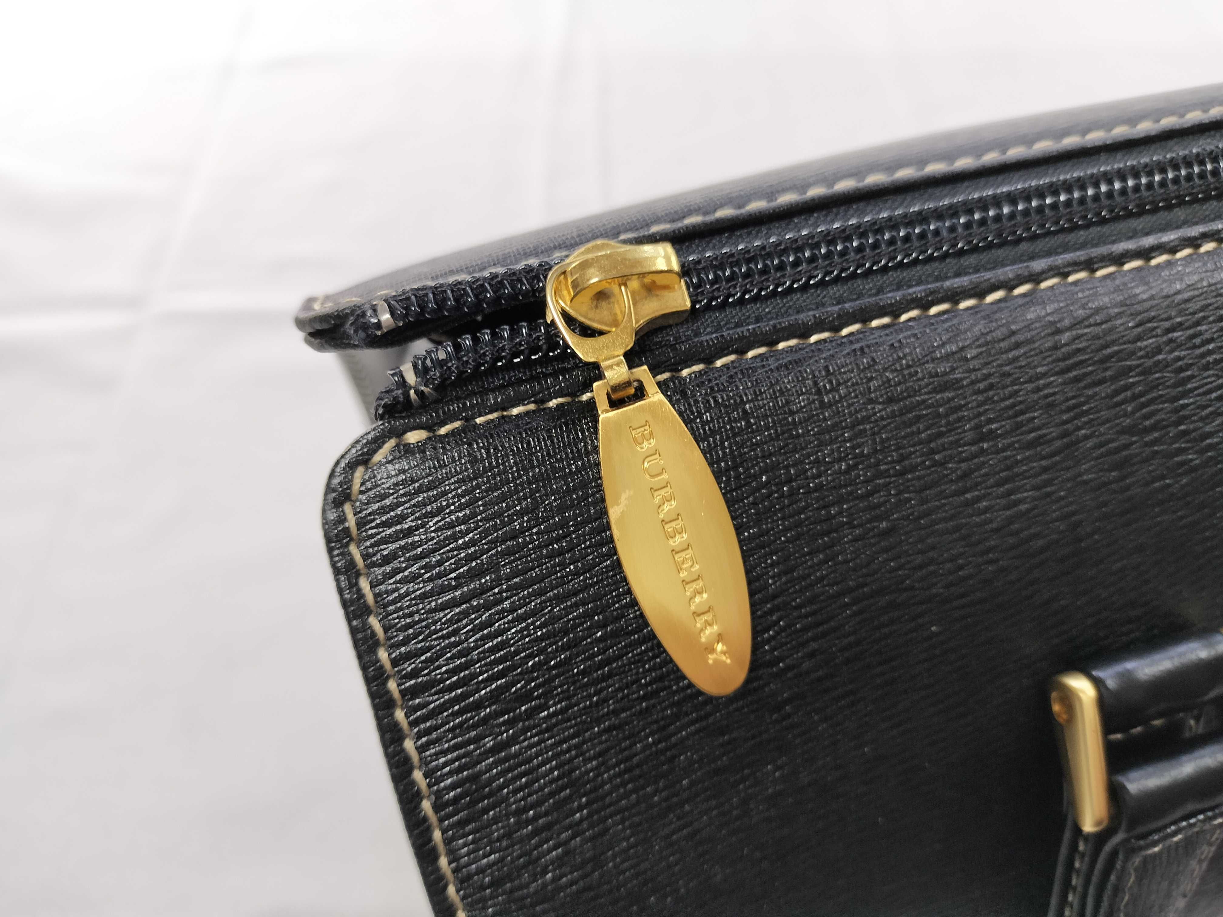 Mini Boston Leather Tote Bag — view 12