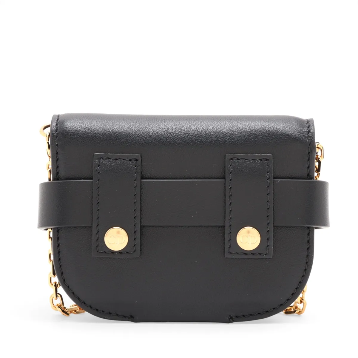 30 Montaigne Leather 2-Way Waist Pouch, Black — view 2
