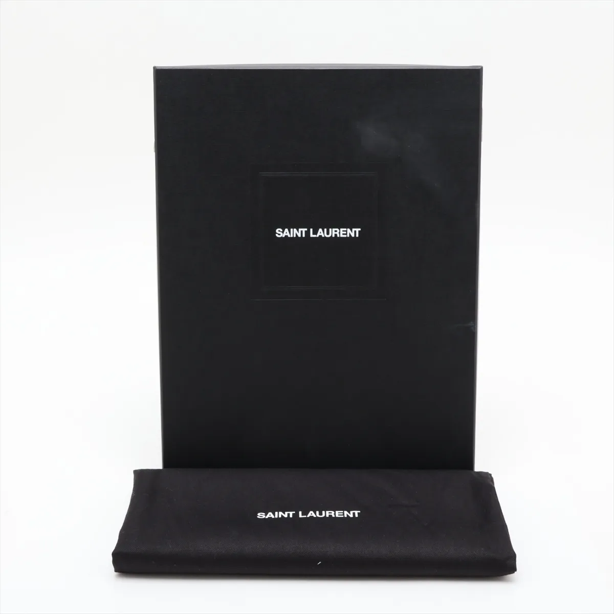 559193 Leather Clutch Bag, Black — view 10