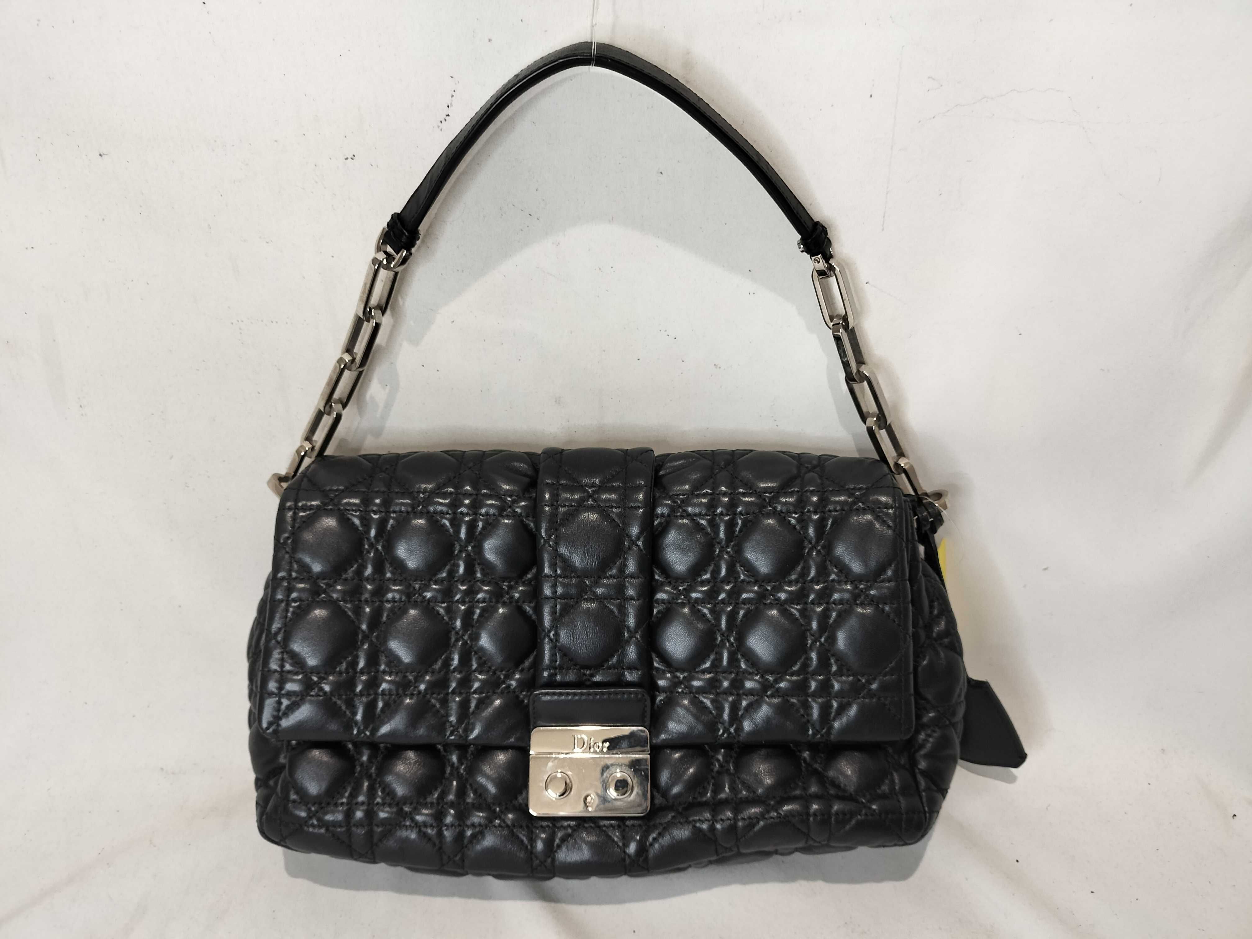 New Rock Leather Chain Shoulder Handbag
