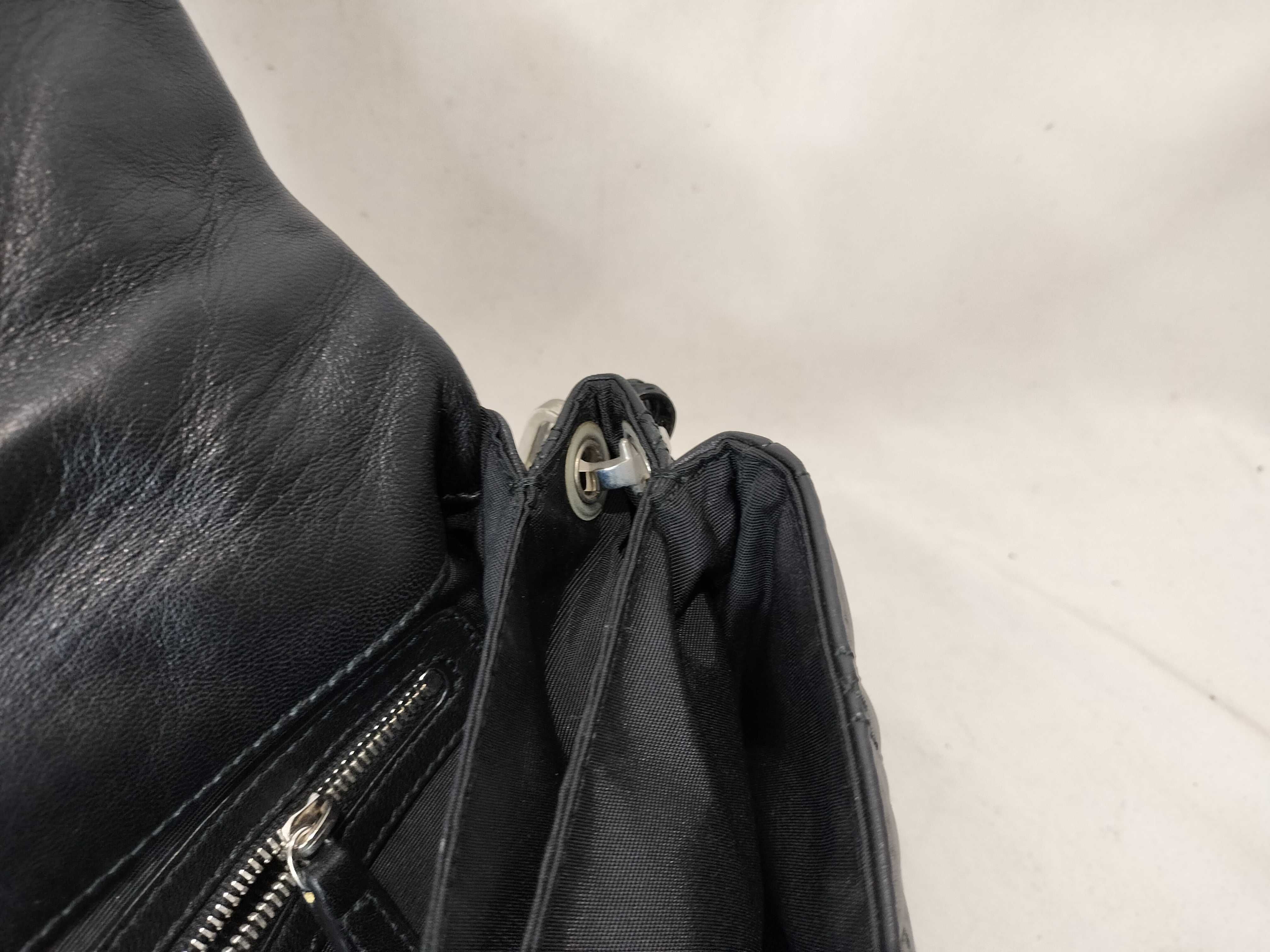 New Rock Leather Chain Shoulder Handbag — view 13