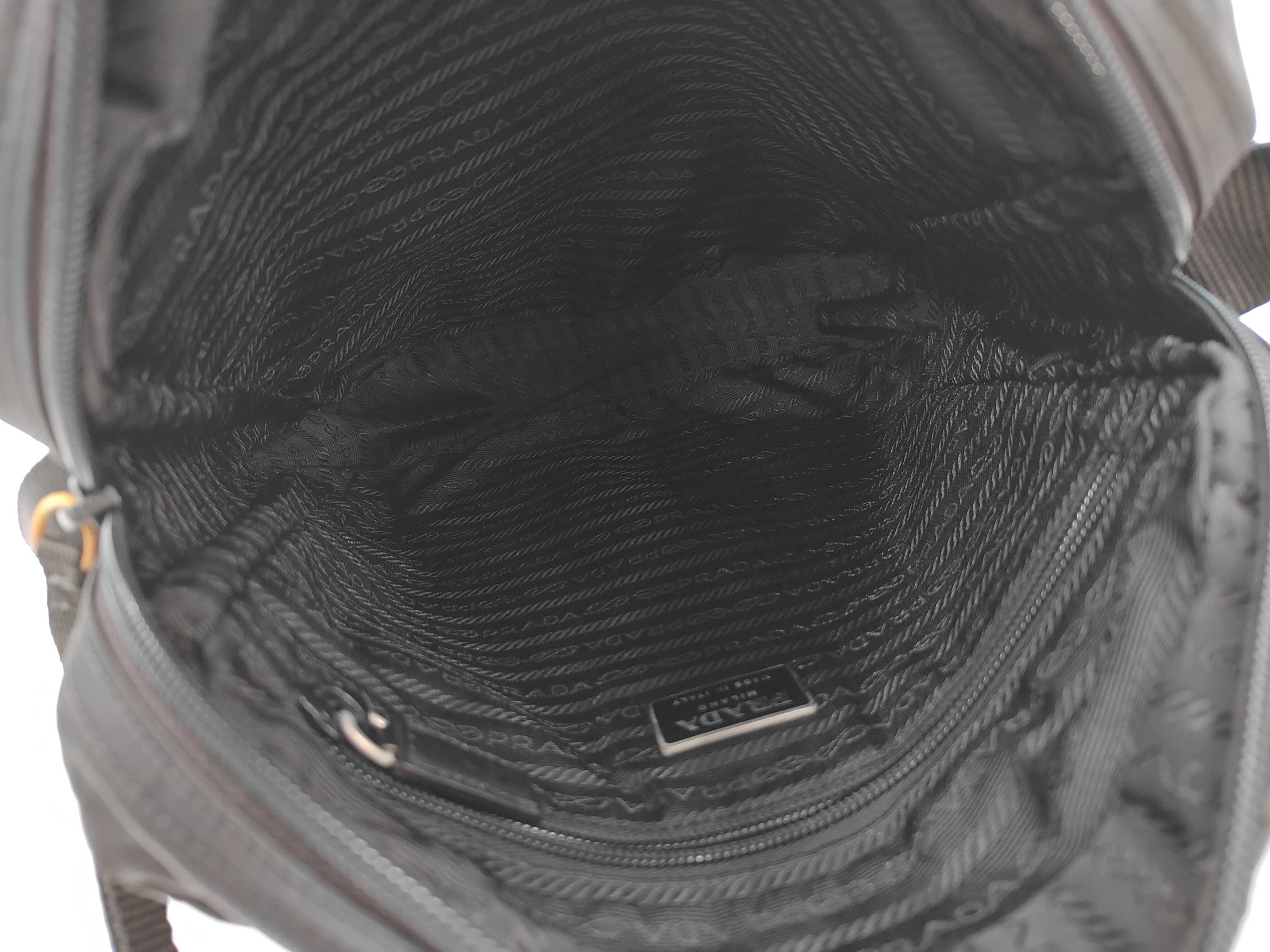 Tessuto Nylon Black Shoulder Bag — view 6