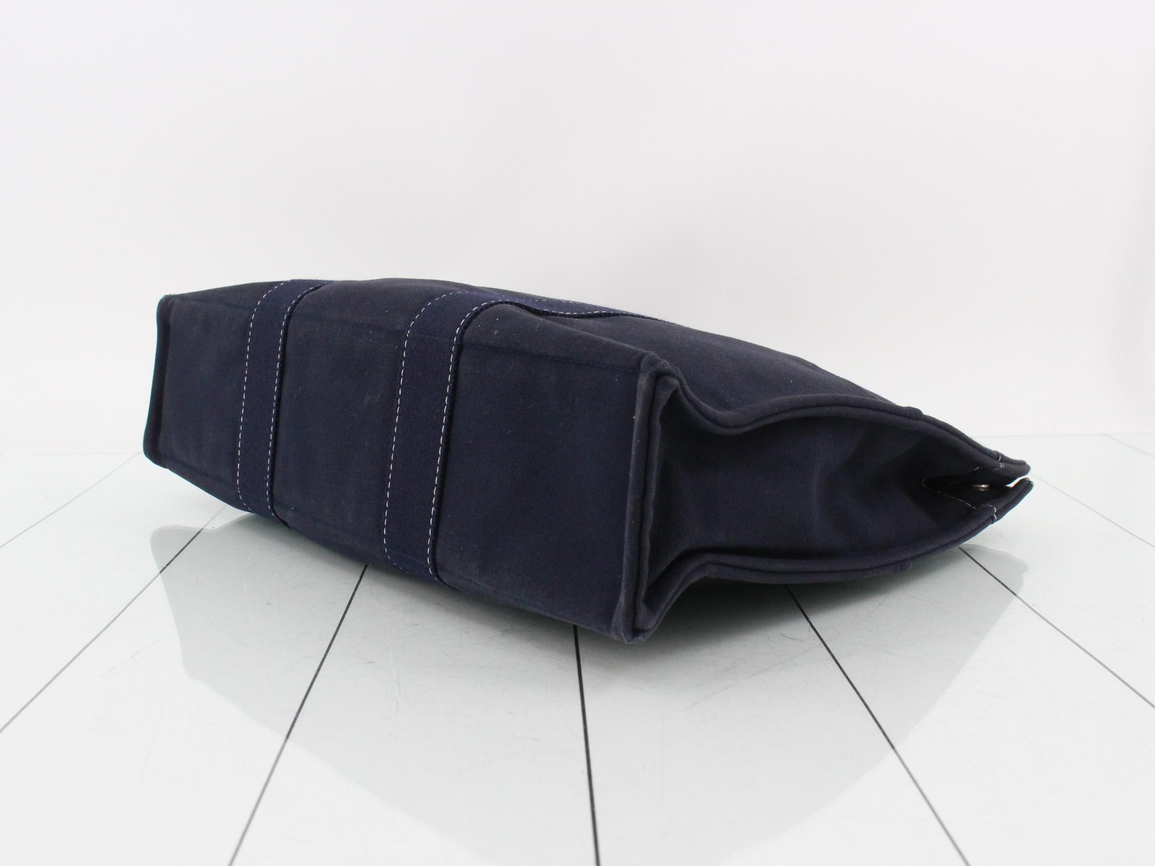 Deauville Tote Bag MM Navy — view 6