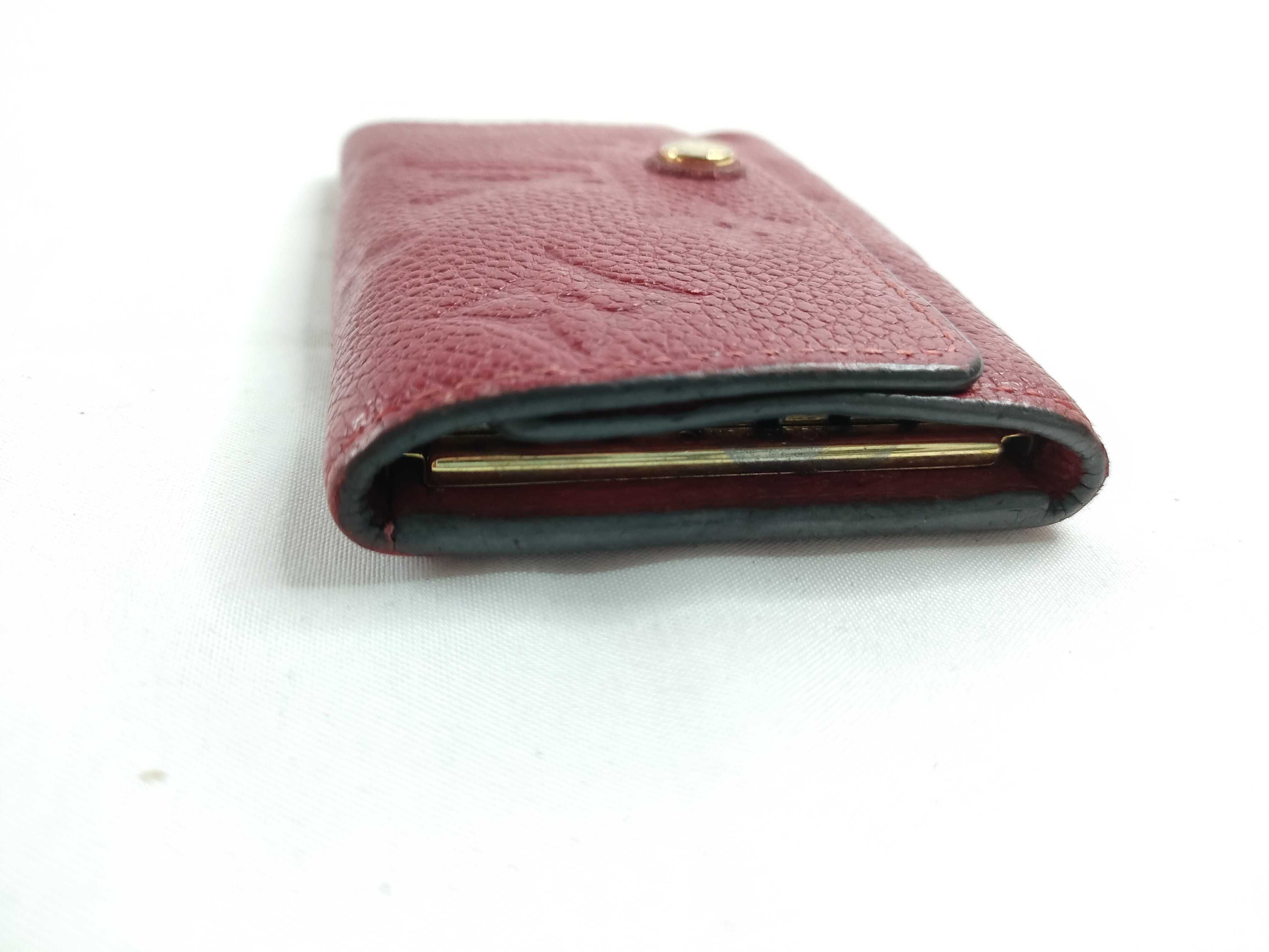 Monogram Empreinte Louis Vuitton Monogram Empreinte Multicles 6 Red M63708 SP1159 Key Case — view 8