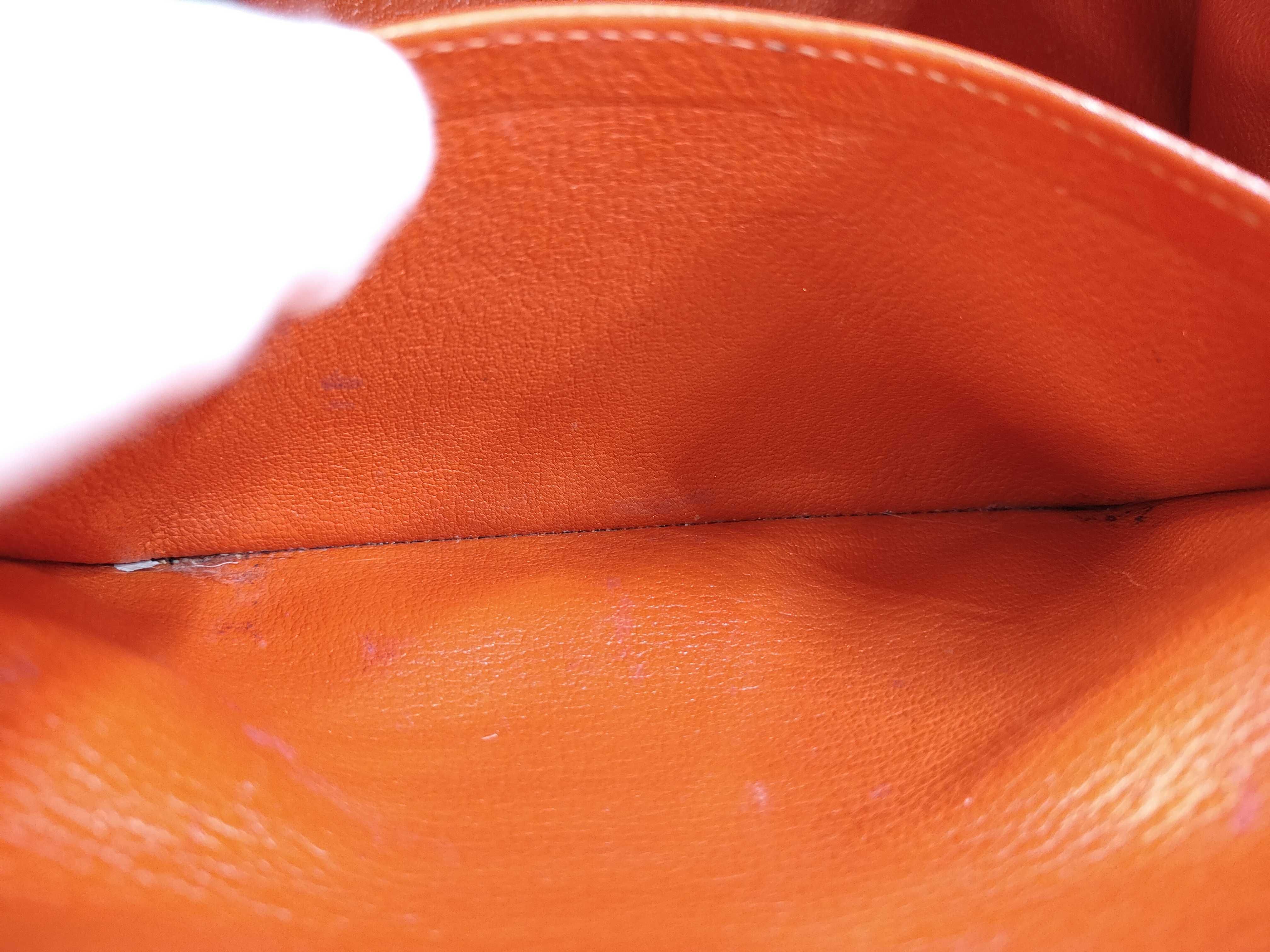 Birkin 30 Togo Leather, Gold Hardware, Orange Handbag — view 8