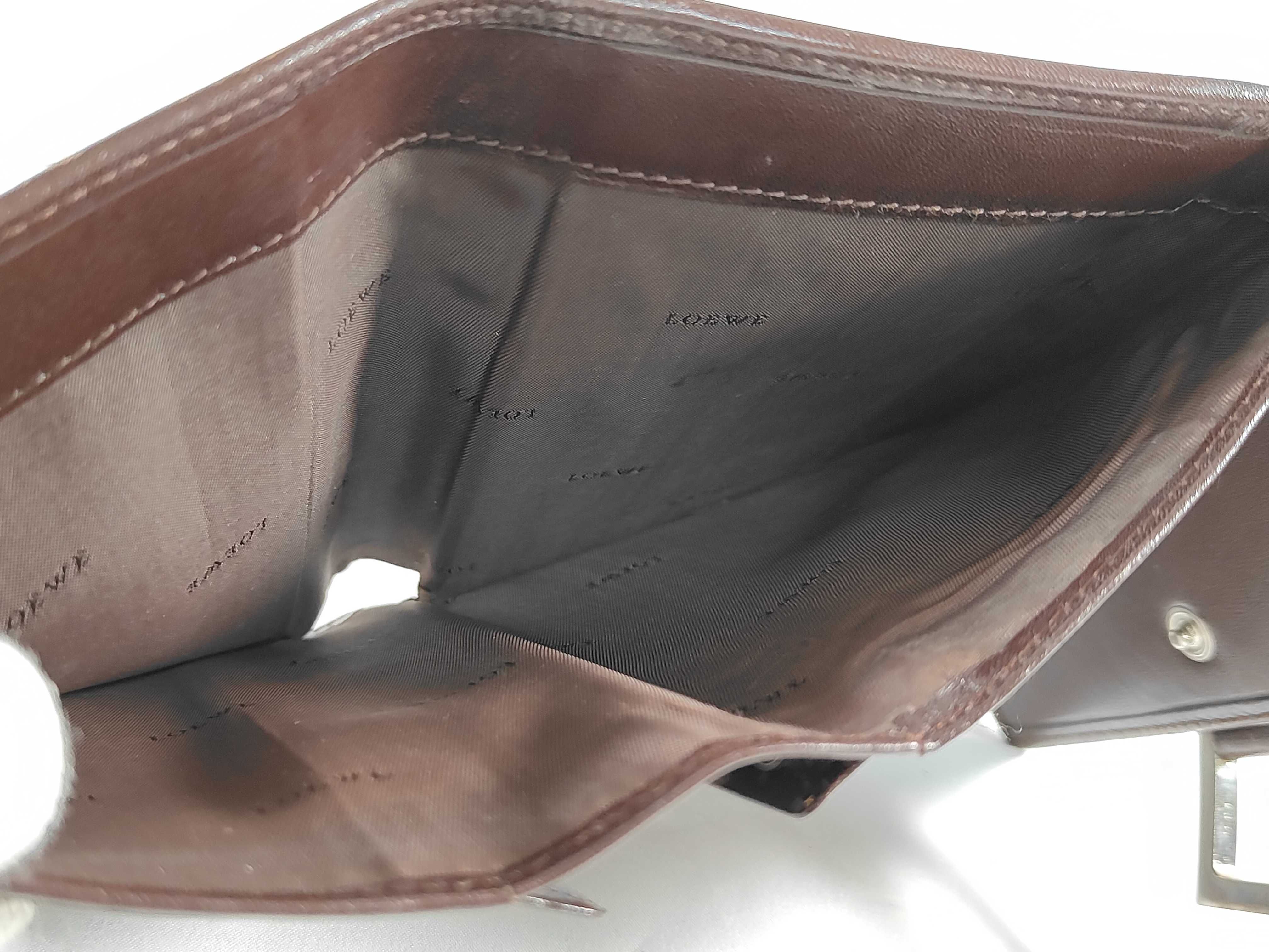 Anagram Denim x Leather Wallet — view 11