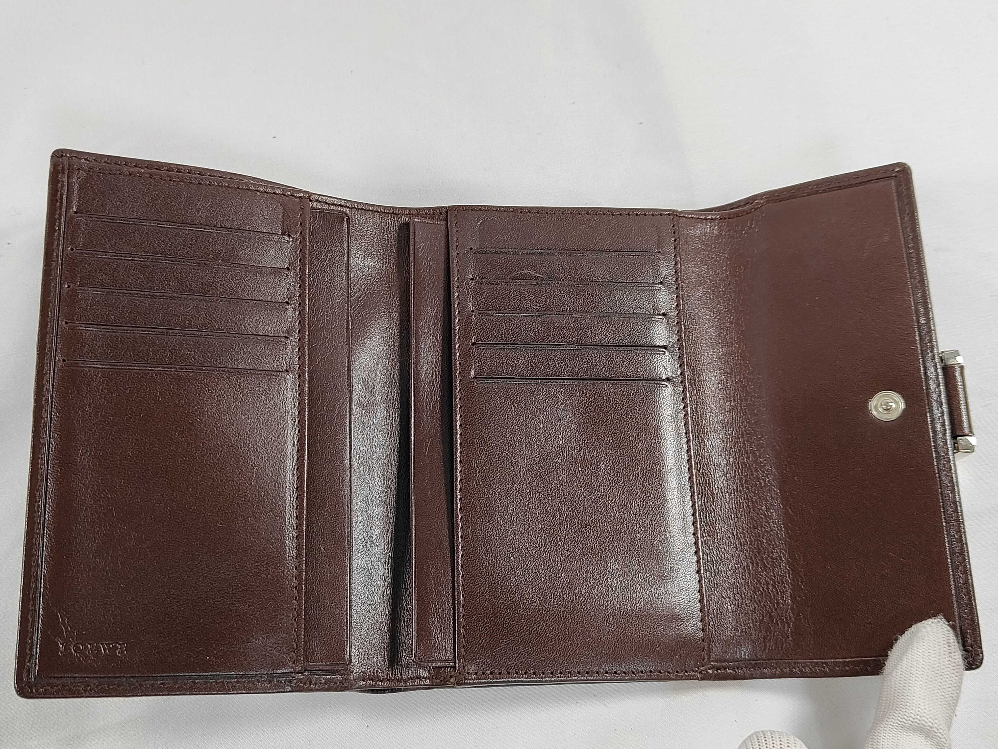 Anagram Denim x Leather Wallet — view 9
