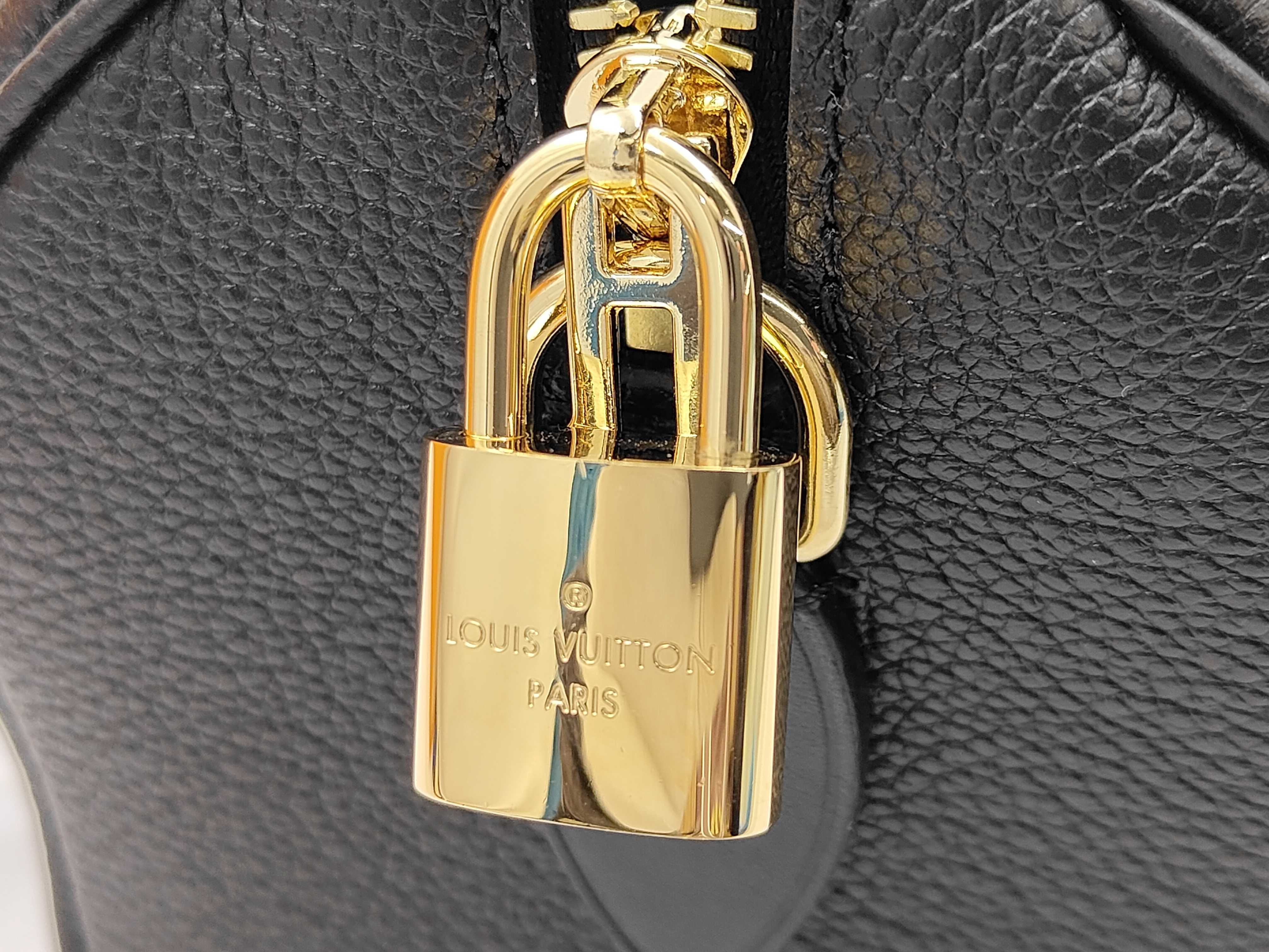 Speedy Band 20 Jumbo Monogram Empreinte Noir Handbag — view 12